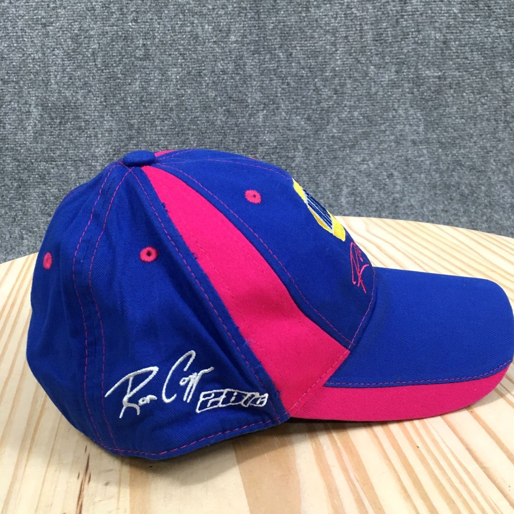 Vintage NAPA Racing Baseball Cap One Size Curved Brim Embroidered Blue Unisex Size ONE SIZE - 6 Thumbnail
