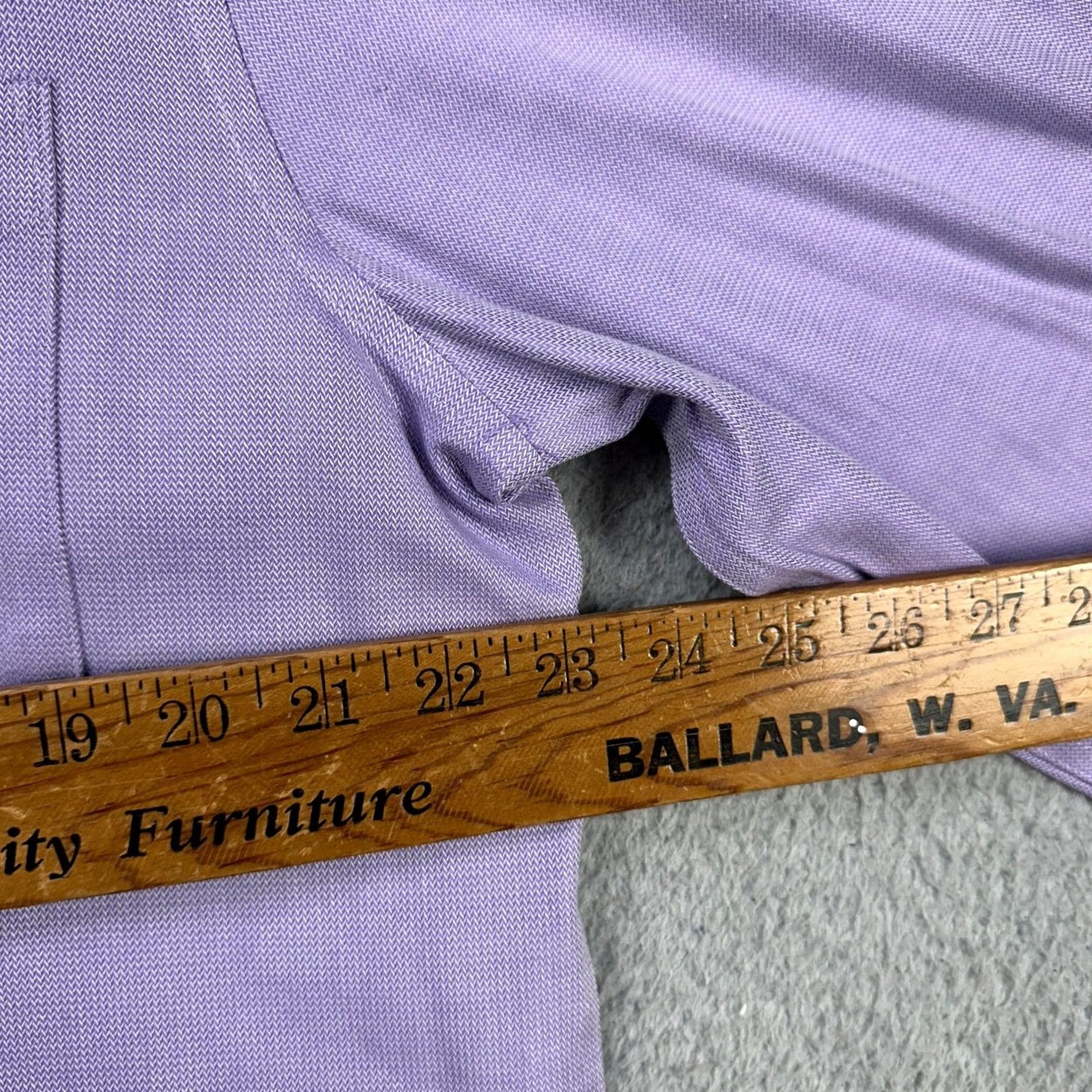 Stafford Stafford Shirt Dress Mens 16-16.5 Large Purple Premium Stretch Regular Fit Shirt Dress Mens 16-16.5 Large Purple Premium Stretch Regular Fit NEW Size 42R - 7 Thumbnail