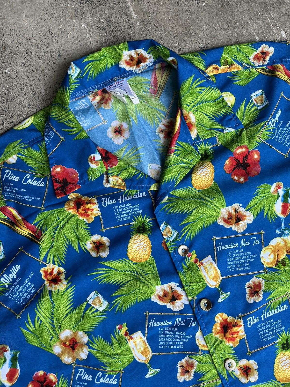 Other cocktail recipe hawaiian button up short Size US XL / EU 56 / 4 - 3 Thumbnail