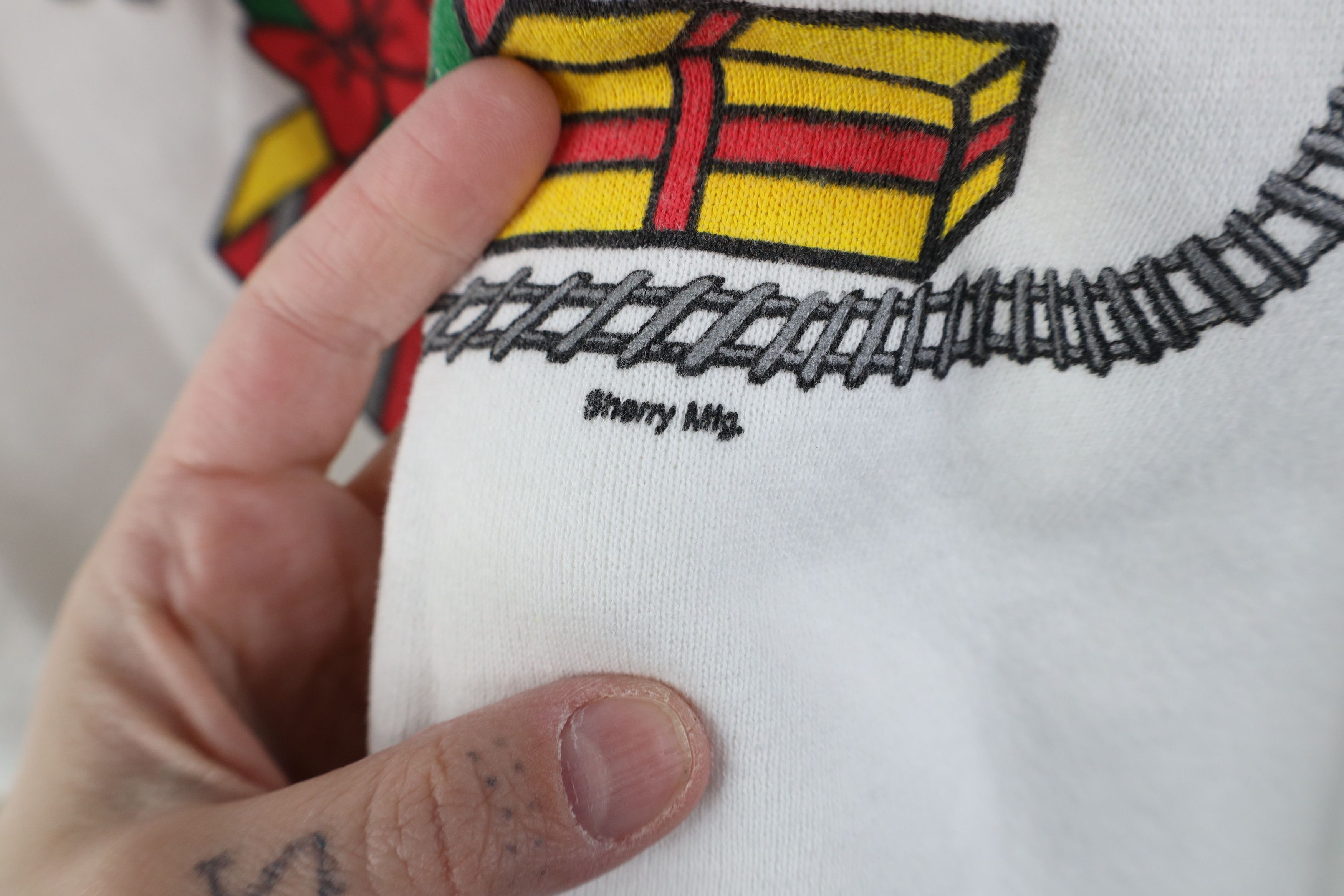 Vintage Vintage 90s Looney Tunes Christmas Tweety Bird Sweatshirt Size XL / US 12-14 / IT 48-50 - 9 Thumbnail