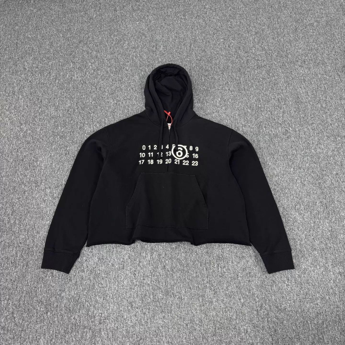 MM6 MM6 Half-Zip Hoodie Front Number M 99 New Size US M / EU 48-50 / 2 - 1 Thumbnail