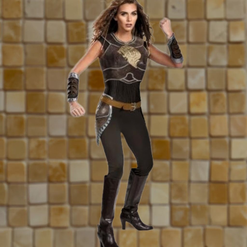 Vintage WOMENS WARCRAFT GARONA DELUXE HALLOWEEN ADULT COSTUME SIZE L 12/14 DRESS UP Size L / US 10 / IT 46 - 1 Preview