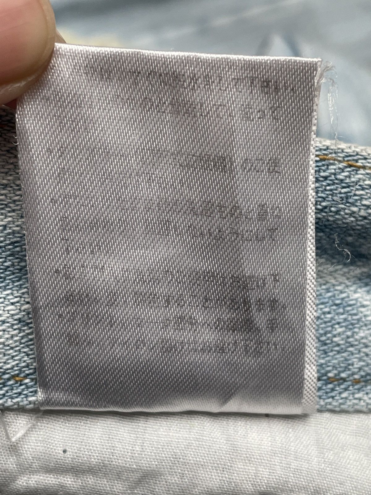 If Six Was Nine × Japanese Brand Rare Design Vintage Japanese Brand Peace Flared Jeans 2000s Size US 31 - 12 Thumbnail