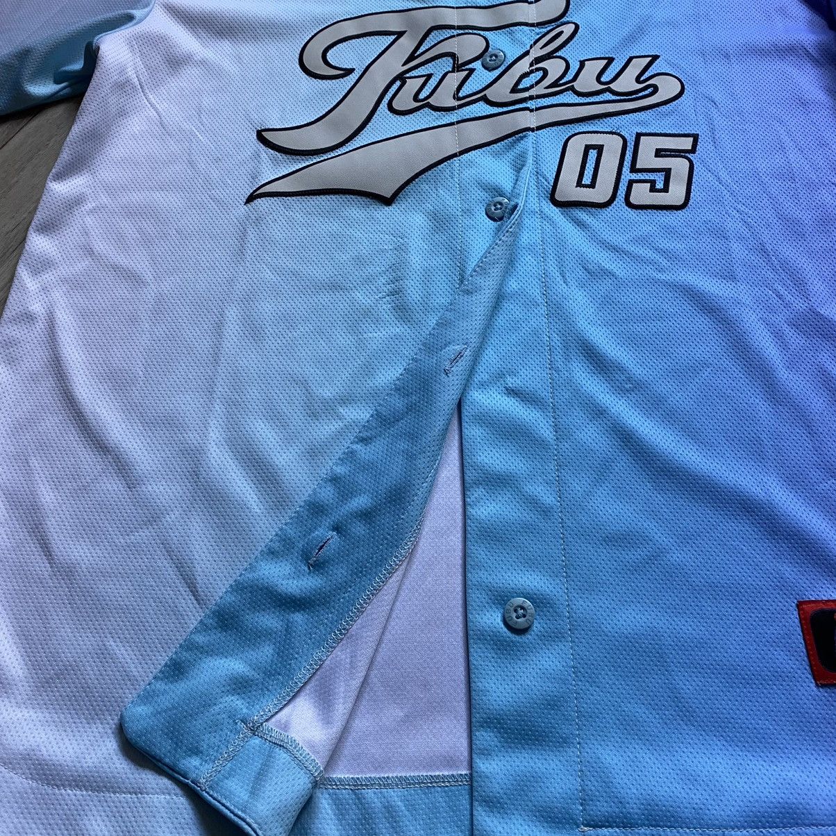 Fubu FUBU Y2K RAP STYLE BIG LOGO FADE COLOUR JERSEY Size US XL / EU 56 / 4 - 7 Thumbnail