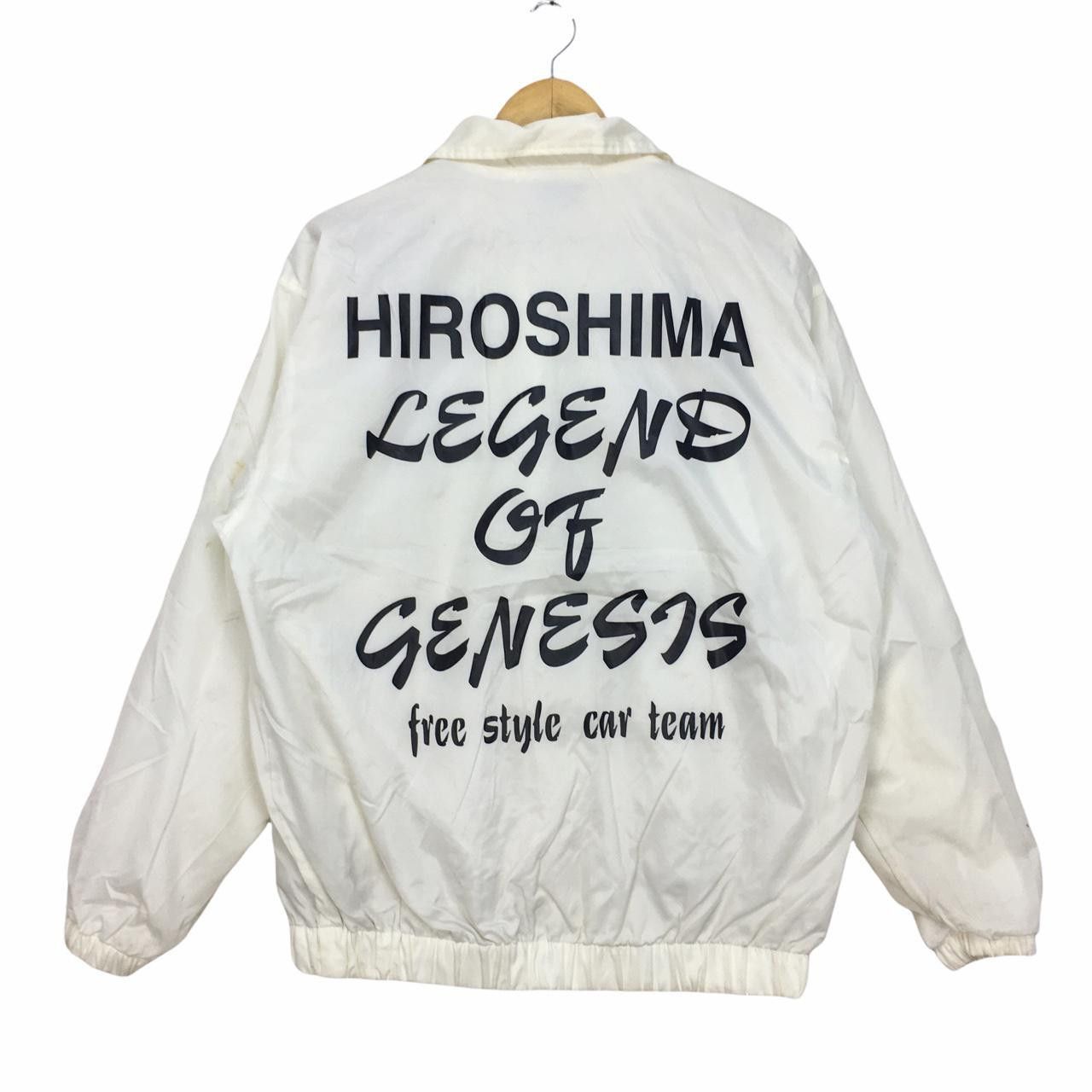 Vintage Vtg SIGNAL Hiroshima Legend of Genesis Zip Up Size US L / EU 52-54 / 3 - 1 Thumbnail