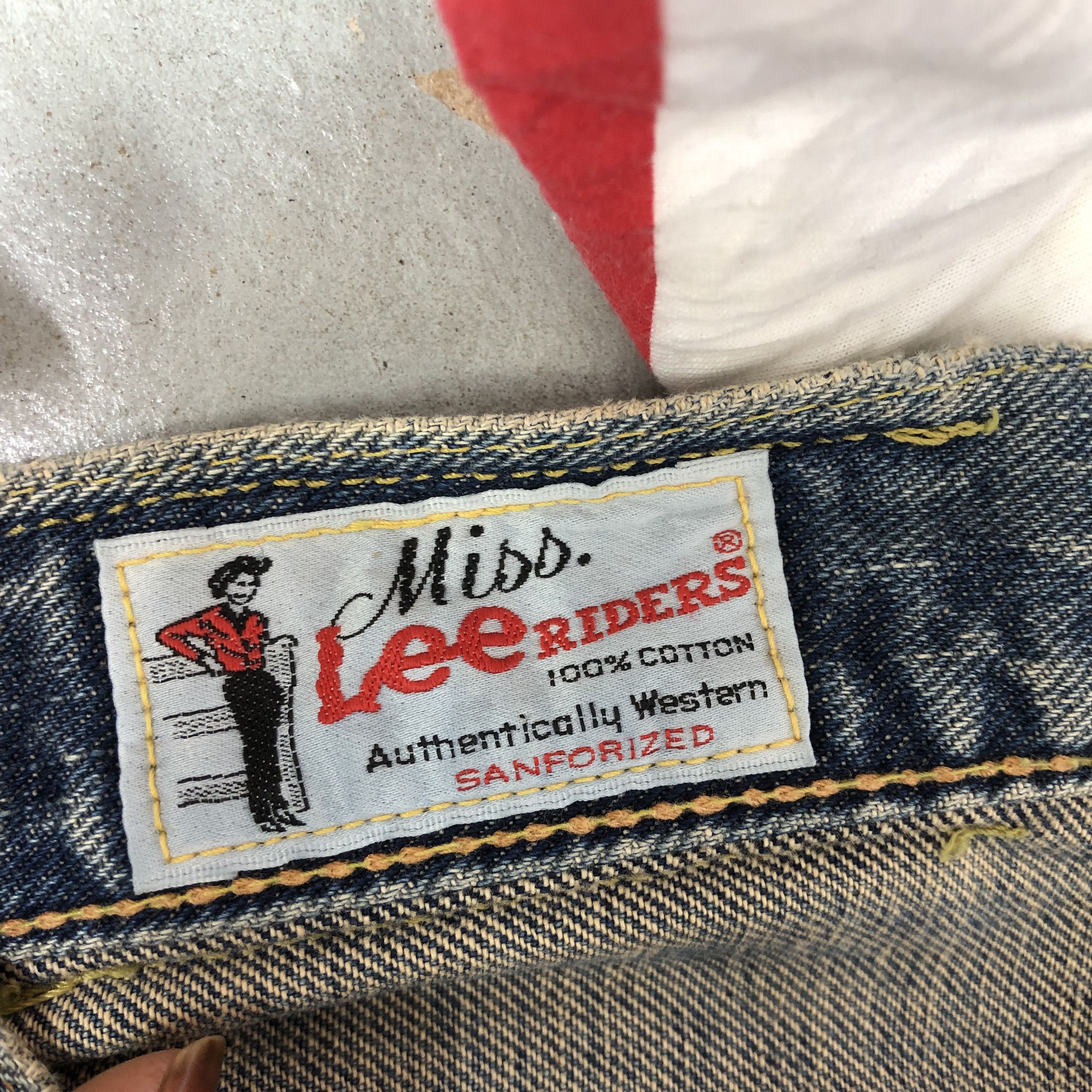 Lee Vintage Lee Riders Selvedge Jeans Washed Lee Redline Denim Size 26" / US 2 / IT 38 - 10 Thumbnail