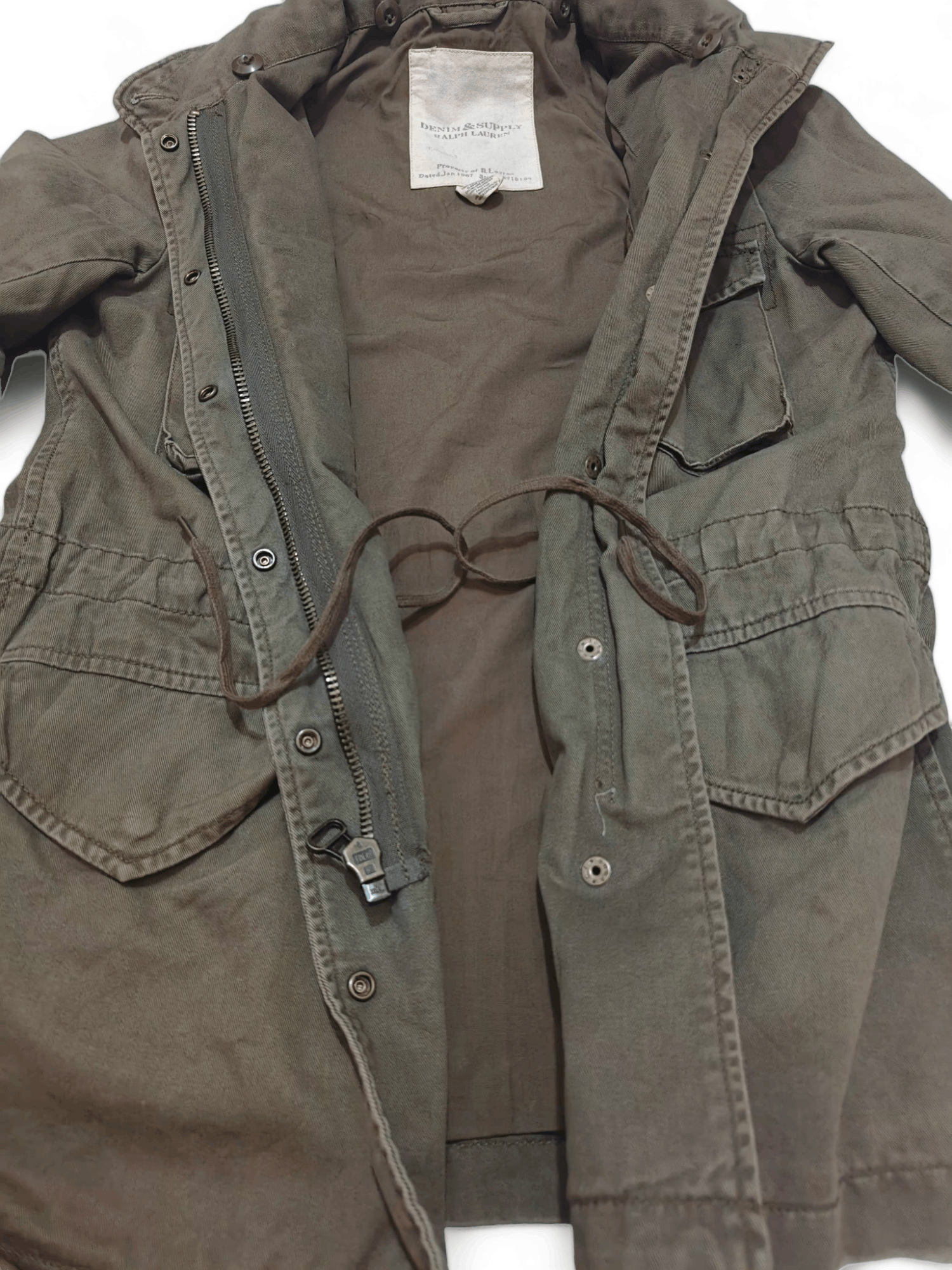 Denim & Supply Ralph Lauren Denim & Supply Ralph Lauren M65 Military Style Field Jacket Size US XS / EU 42 / 0 - 7 Thumbnail