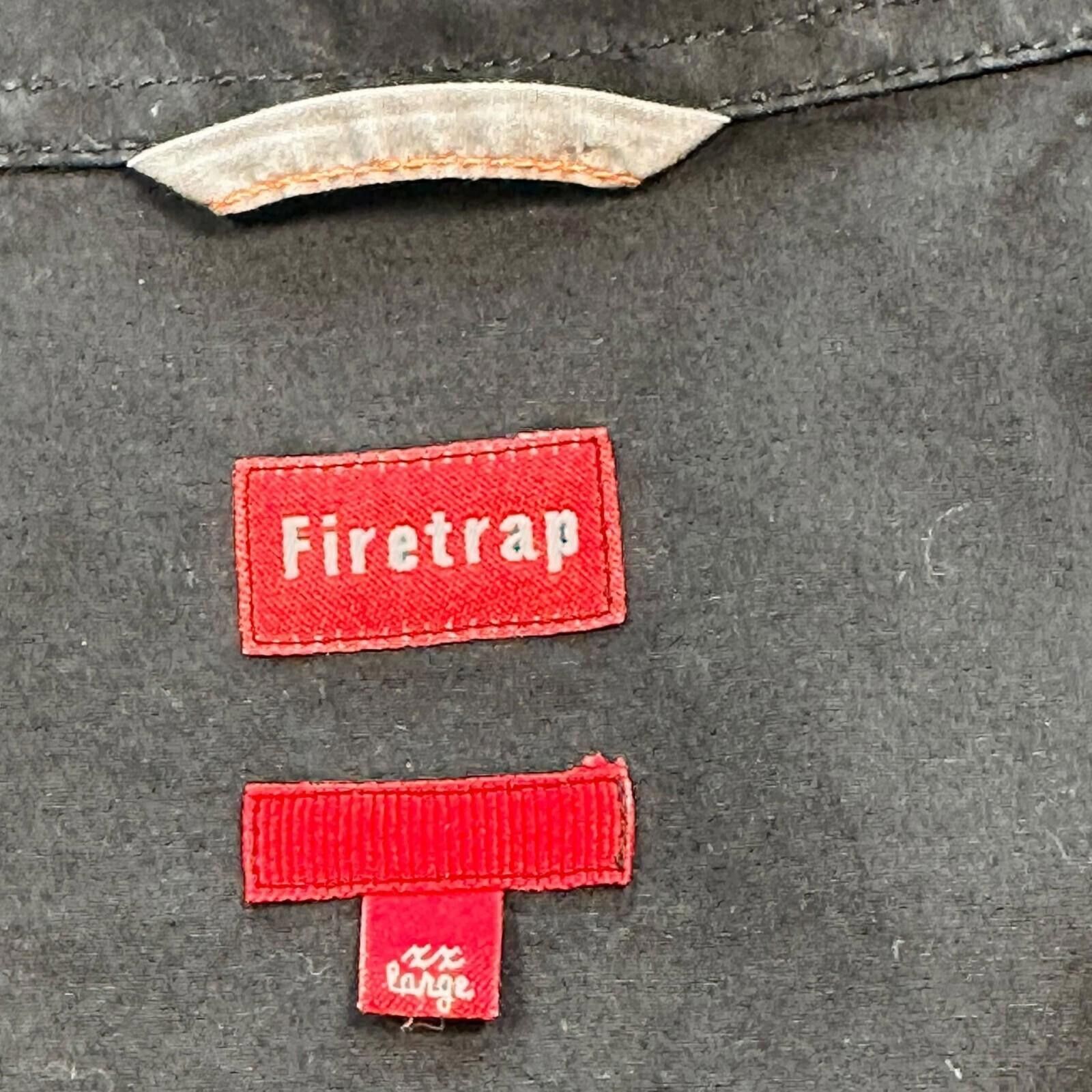 Firetrap Firetrap Shirt Men's UK Size 2XL Black Long Sleeve Size US XXL / EU 58 / 5 - 9 Thumbnail