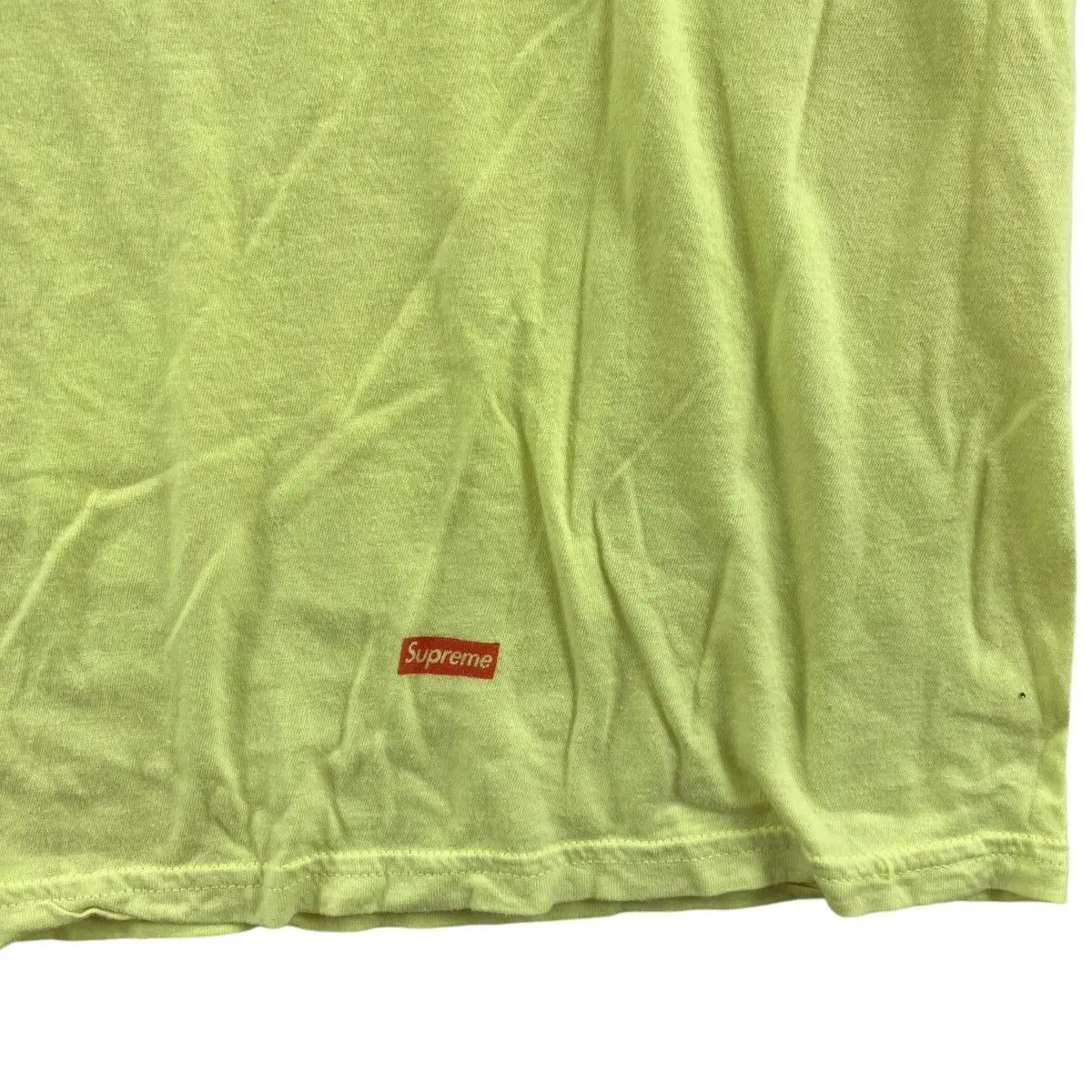 Hanes Vintage SUPREME x HANES Baggy Oversized Plain Tee Shirt Top Size US XXL / EU 58 / 5 - 4 Thumbnail