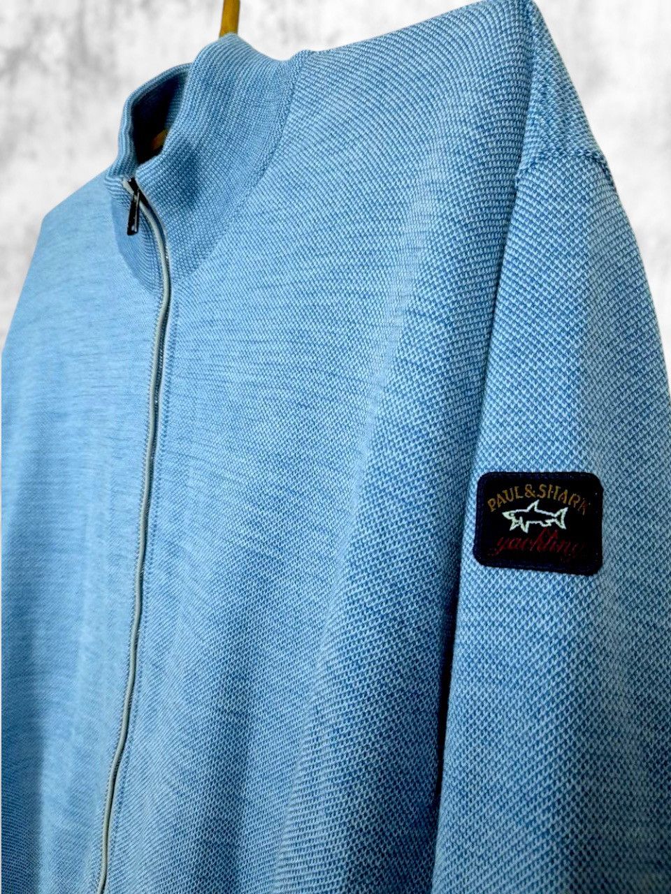 Other Paul & Shark Blue Knitted Zip Up Pullover new Size US XL / EU 56 / 4 - 1 Thumbnail