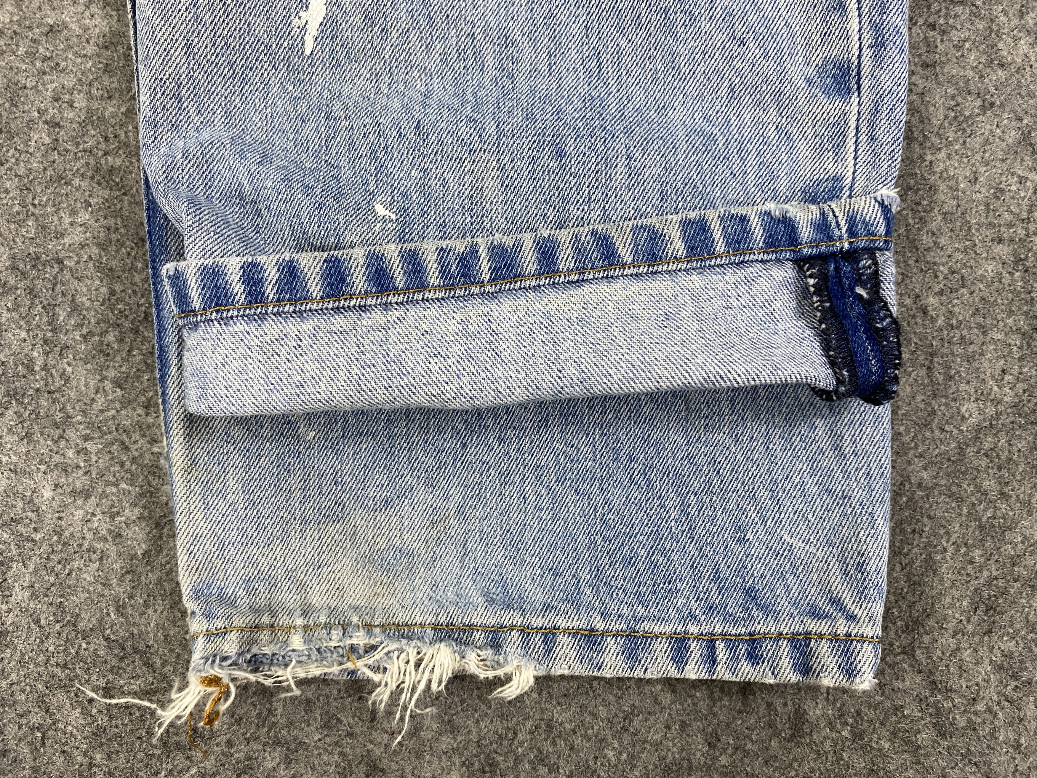 Levi's Light Blue Wash Vintage Levi's 550 35x29 Denim -JN1834 Size US 35 - 12 Thumbnail