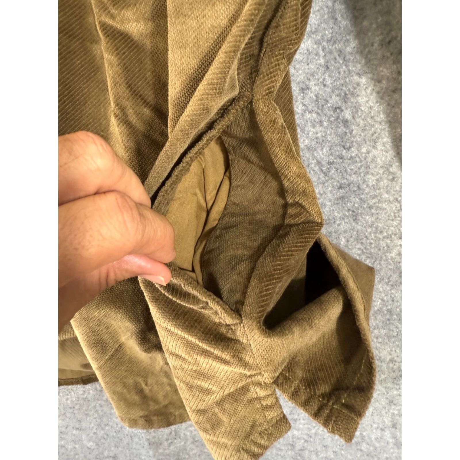 Vintage VINTAGE Buffalo Shirt Jacket Mens 2XL Brown Corduroy Snap Front Pockets Stretch NWT Size US XXL / EU 58 / 5 - 5 Thumbnail