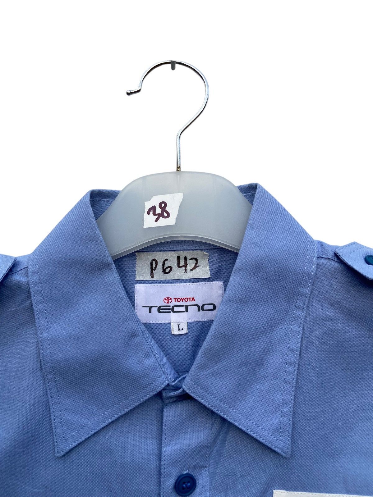Other Vintage Toyota Worker Shirt Size US L / EU 52-54 / 3 - 3 Thumbnail