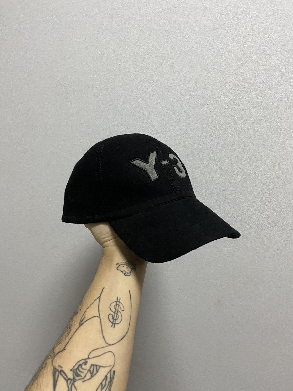 Y-3 Yohji Yamamoto big logo cap vintage adidas Japanese