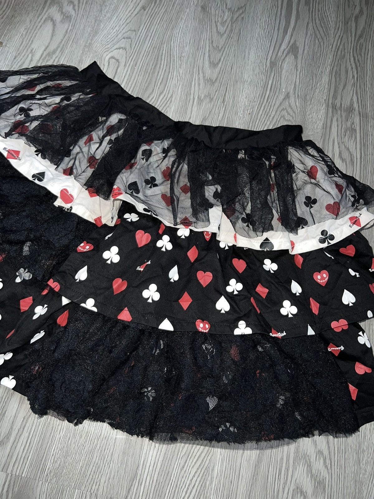 Vivienne Westwood Banana fish playing card layered skirt ♥️♣️♠️♦️ Size 26" / US 2 / IT 38 - 11 Thumbnail