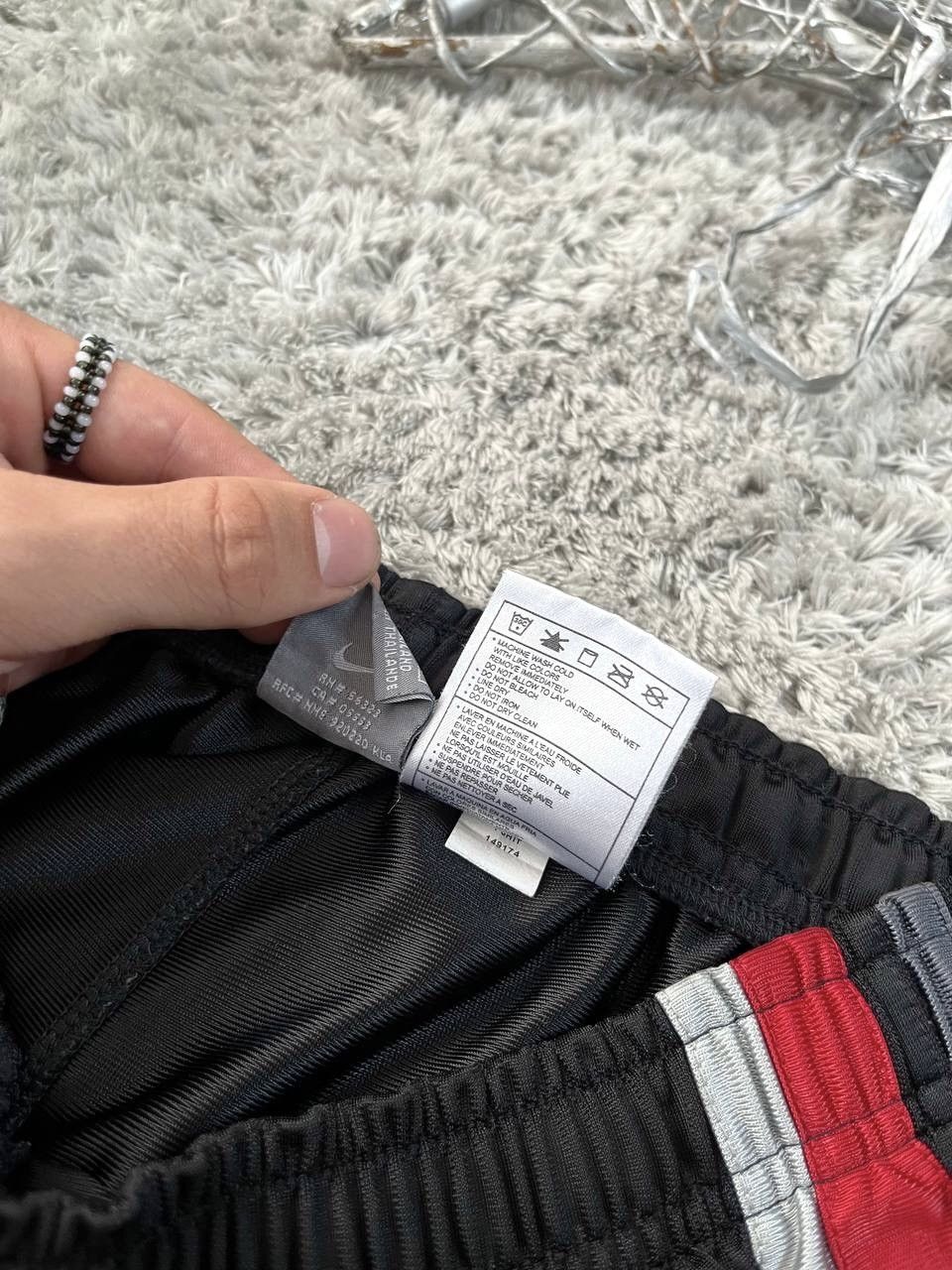 Nike × Vintage 00s Nike Vintage Streetwear Pants Logo Swoosh Drill Neylon Size US 30 / EU 46 - 8 Thumbnail