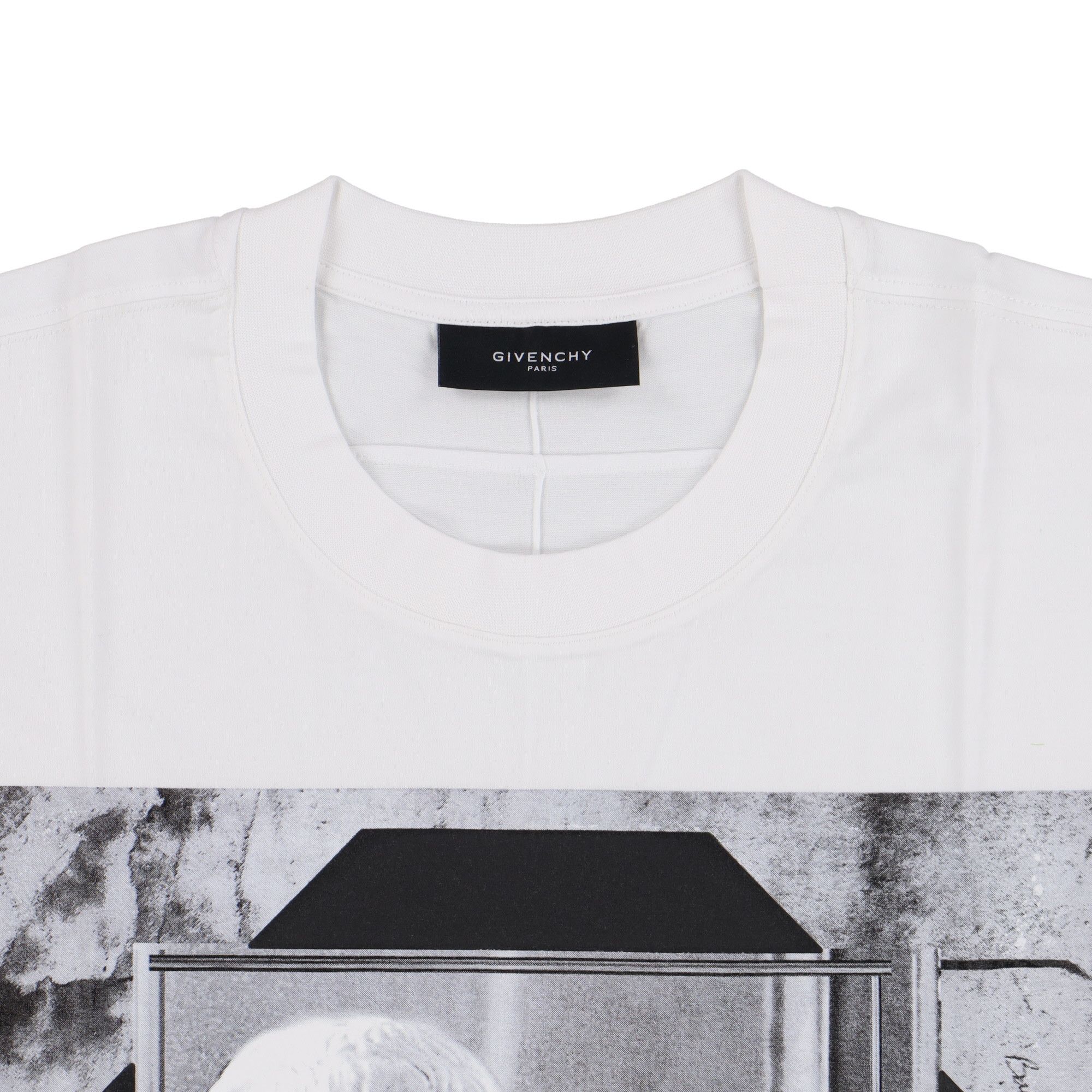 Givenchy FW13 White Runway Statue Print Oversized T-Shirt Size US XL / EU 56 / 4 - 6 Thumbnail