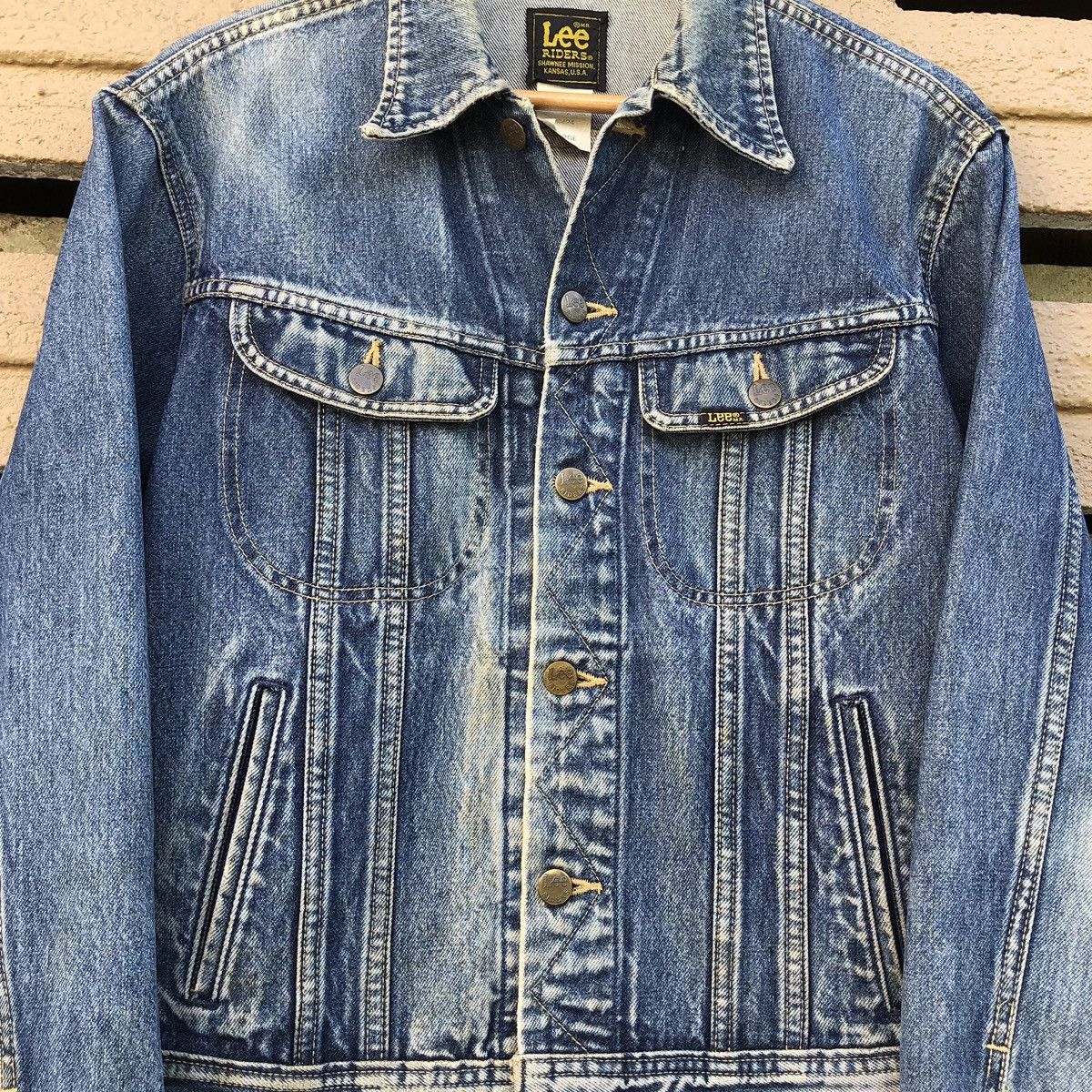Lee Vintage Lee Riders Denim Trucker Jacket Size US M / EU 48-50 / 2 - 2 Thumbnail