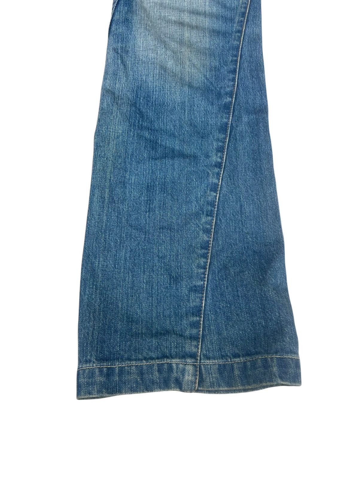 BUFFALO BOBS Vintage Buffalo Jeans Distress Dirty Mud Denim Bootcut Jeans Size US 31 - 8 Thumbnail