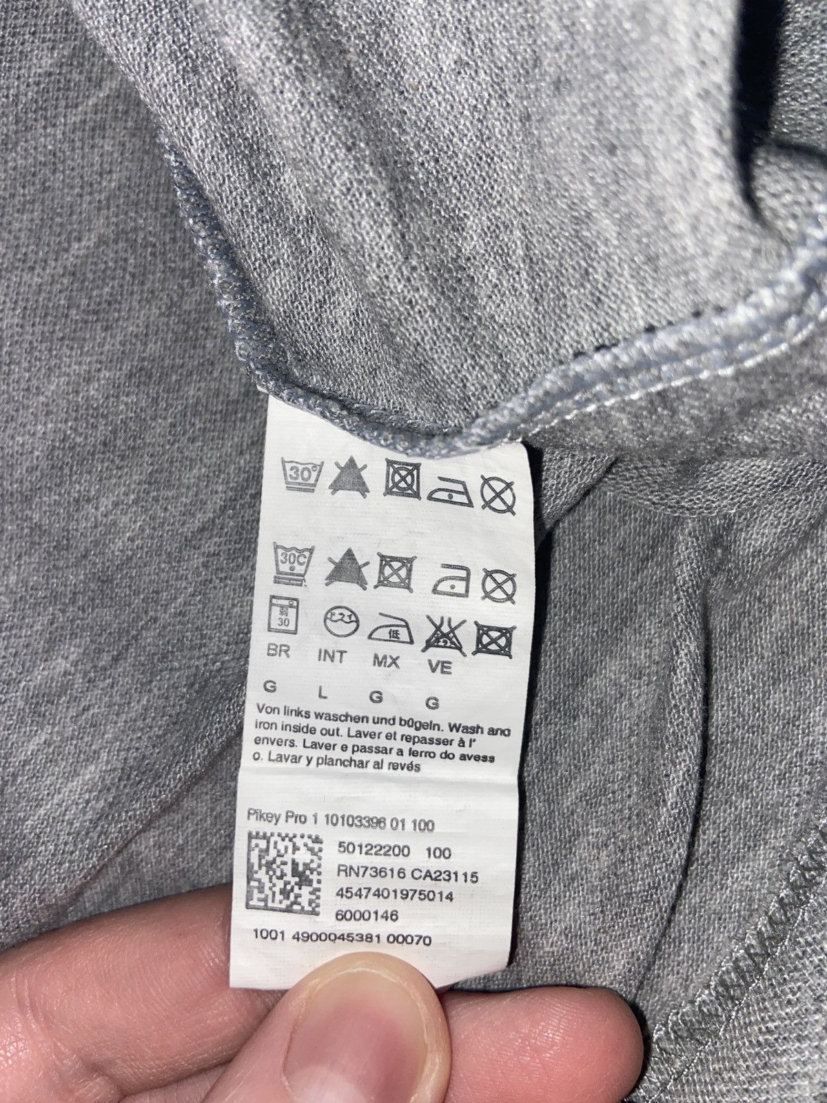 Hugo Boss GREY HUGO BOSS POLO SHIRT Size US XL / EU 56 / 4 - 4 Thumbnail