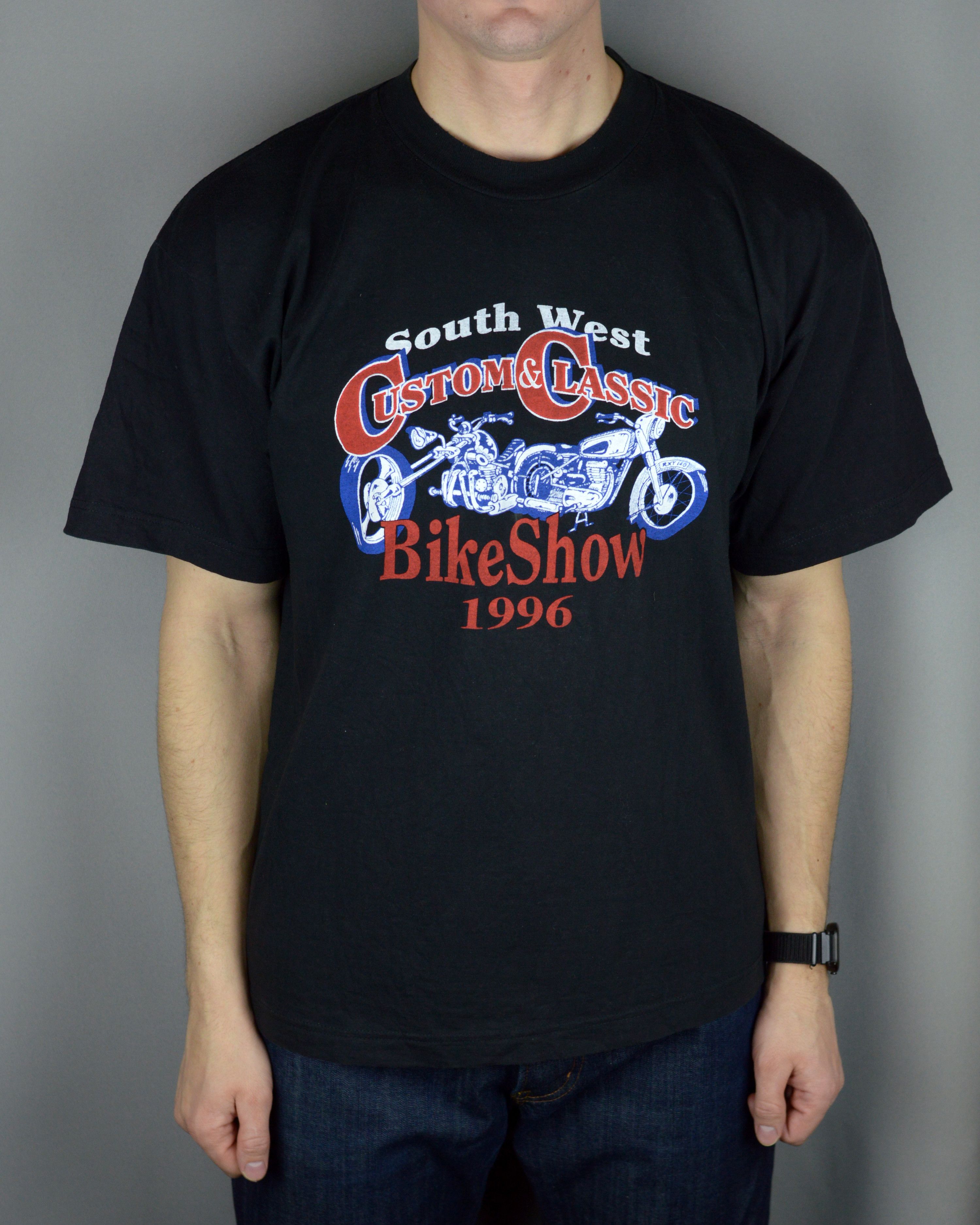 Vintage Vintage South West Custom Classics Bike Show 1996 t shirt Size US L / EU 52-54 / 3 - 1 Thumbnail