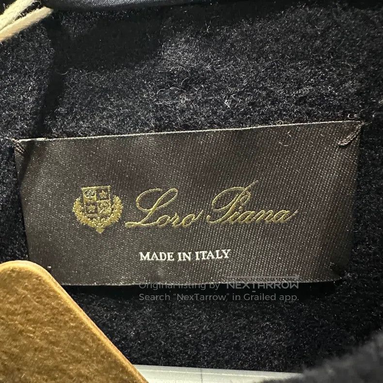 Loro Piana Loro Piana Letter Embroidered Belted Cashmere Coat Size M / US 6-8 / IT 42-44 - 3 Thumbnail