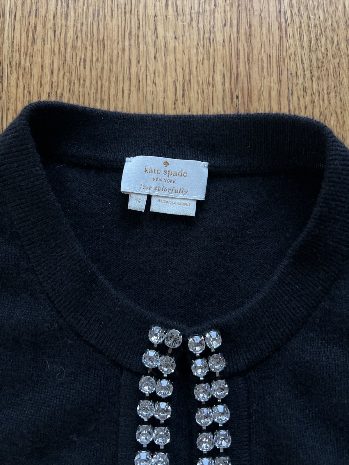 Kate Spade Embellished Cardigan Size S / US 4 / IT 40 - 4 Thumbnail
