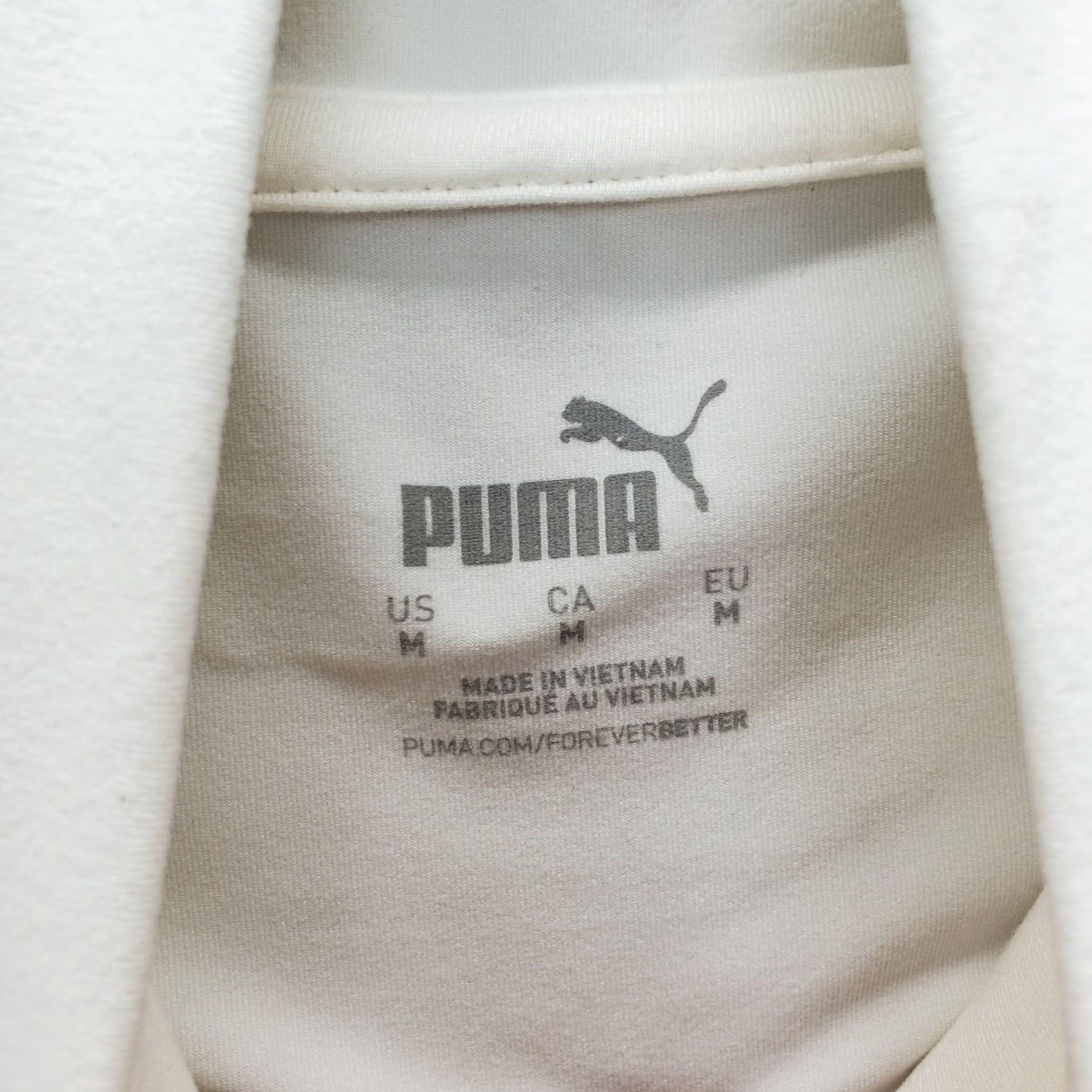 Puma PUMA Sweatshirt Womens M White Golf Performance Logo Raglan Pullover Size M / US 6-8 / IT 42-44 - 7 Thumbnail
