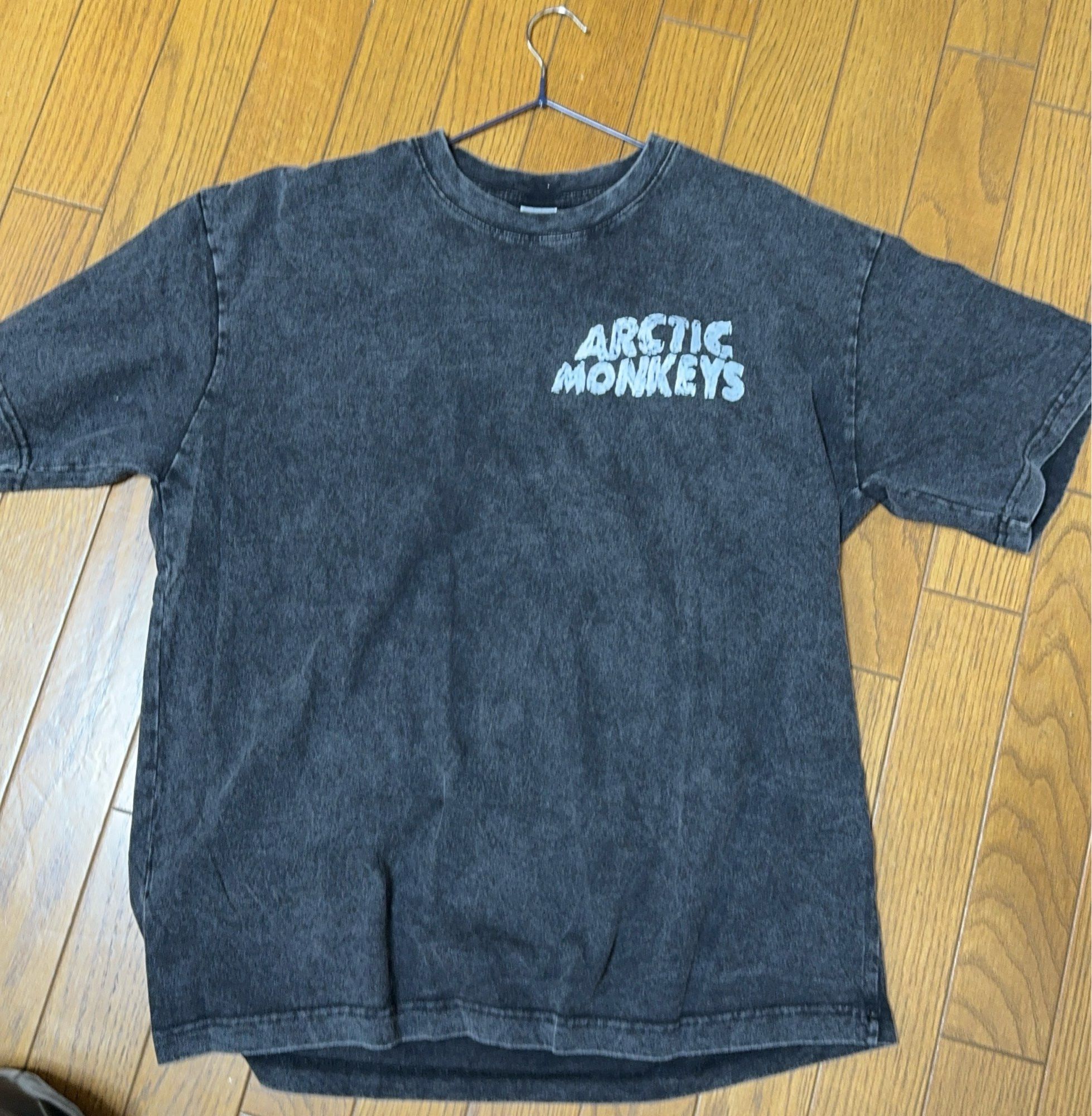Japanese Brand × Vintage Artic Monkeys Retro Washed T-Shirt Size US XXL / EU 58 / 5 - 1 Thumbnail