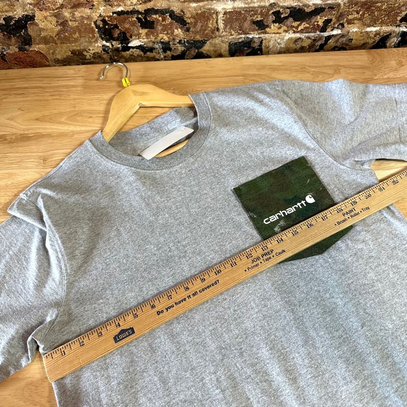 Carhartt Carhartt Workwear Shirt Mens Medium Gray Camo Relaxed Fitet Short Sleeve Size US M / EU 48-50 / 2 - 7 Thumbnail
