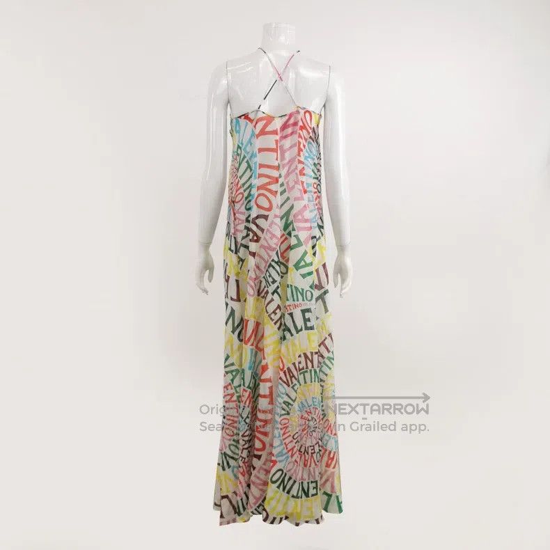 Valentino Valentino Cotton letter dress Size XS / US 0-2 / IT 36-38 - 2 Thumbnail