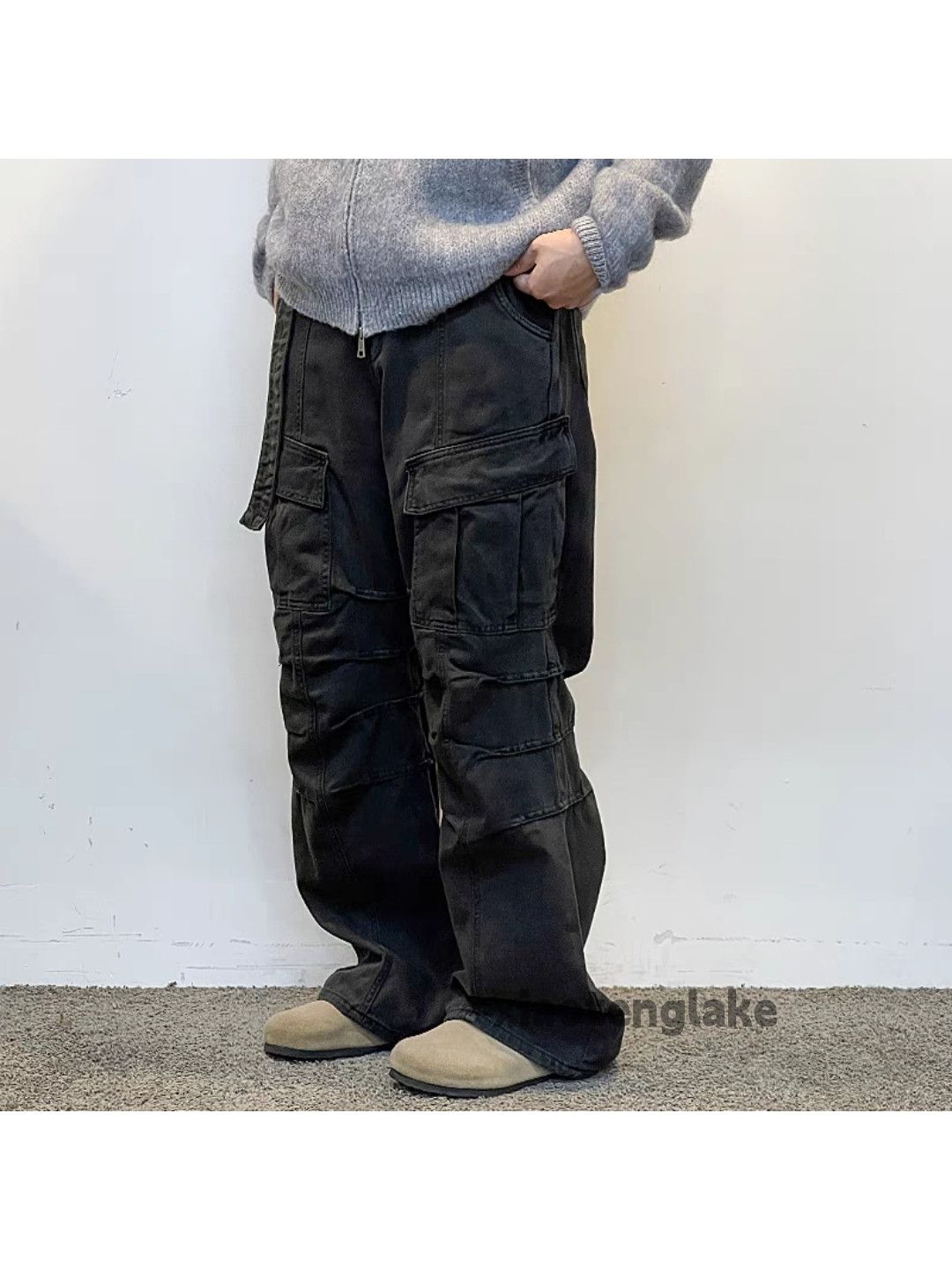Designer Unisex outdoor utility punk hiphop yuppie grunge pants Size US 28 / EU 44 - 1 Thumbnail