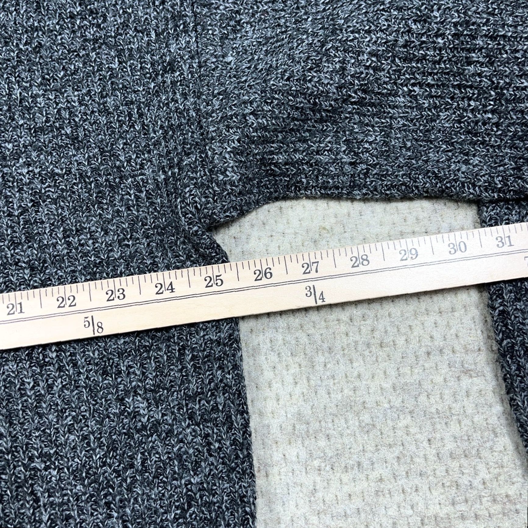 Vintage VINTAGE Grandpa Sweater Men 2XL Gray Heavyweight Knit Crewneck 90s Size US XXL / EU 58 / 5 - 7 Thumbnail