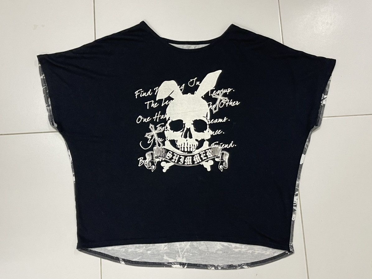 If Six Was Nine Rare Vintage 2000’s REAL WASH Skull Punk Lgb Style Size US L / EU 52-54 / 3 - 2 Thumbnail