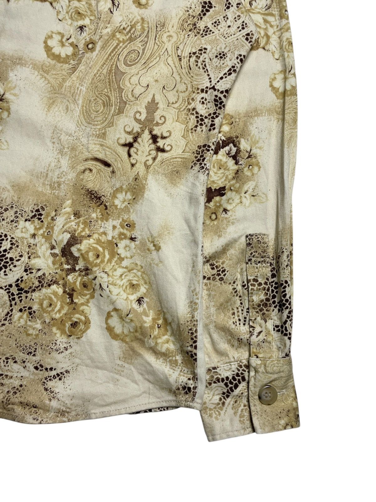 Tornado Mart 2000’s Tornado Mart - Golden Floral Pattern Longshirt Size US M / EU 48-50 / 2 - 8 Thumbnail