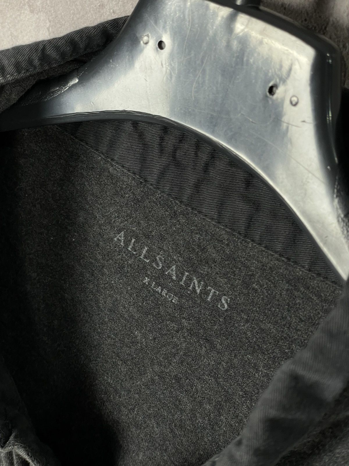 Allsaints × Vintage Allsaints Luxury Basic Logo Polo T-Shirt Size US XL / EU 56 / 4 - 7 Thumbnail