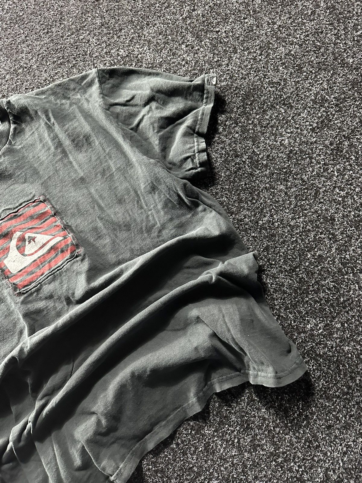 Quiksilver × Vintage 🚨Vintage 90s Big Logo QUIKSILVER BOXY LOGO SHORT sleeve Y2K Size US M / EU 48-50 / 2 - 3 Thumbnail