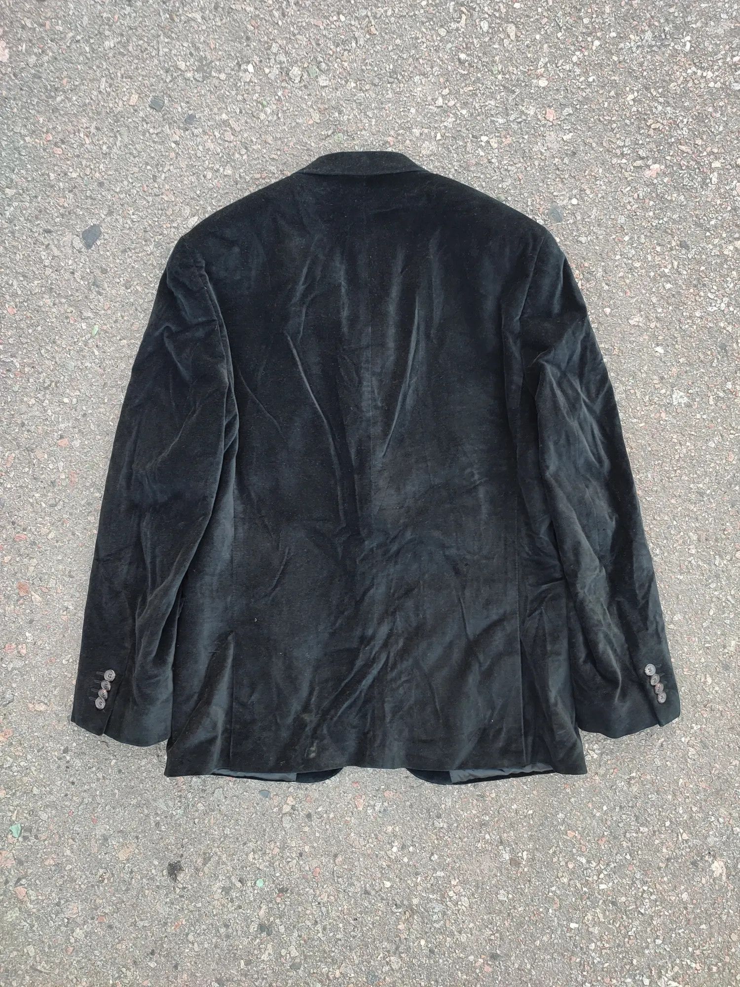 Lauren Ralph Lauren Vintage Lauren Ralph Lauren Velour Slim Blazer Size 50R - 2 Thumbnail