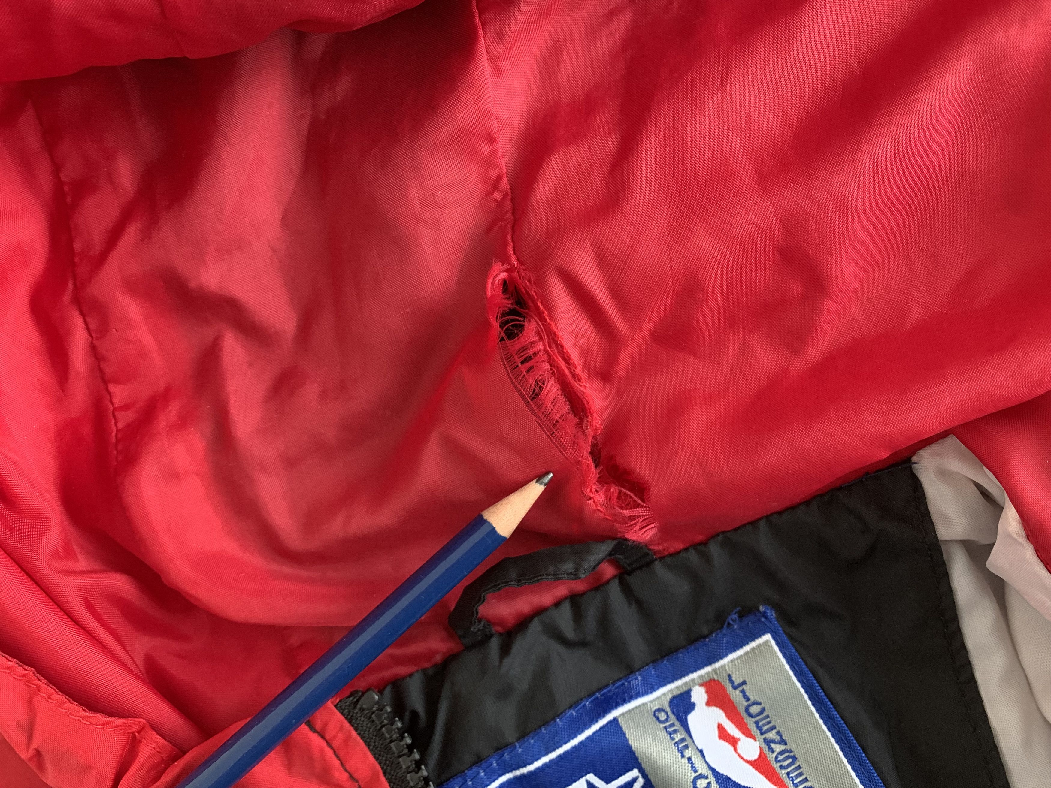 Starter Vintage 90s STARTER Chicago Bulls Windbreaker Pullover NBA Size US M / EU 48-50 / 2 - 9 Thumbnail
