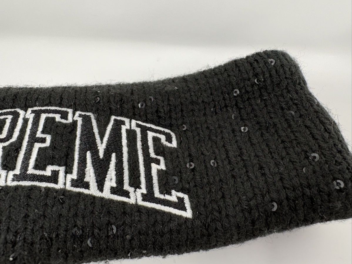 Supreme Supreme x New Era FW18 Sequin Arc Logo Headband Size ONE SIZE - 3 Thumbnail