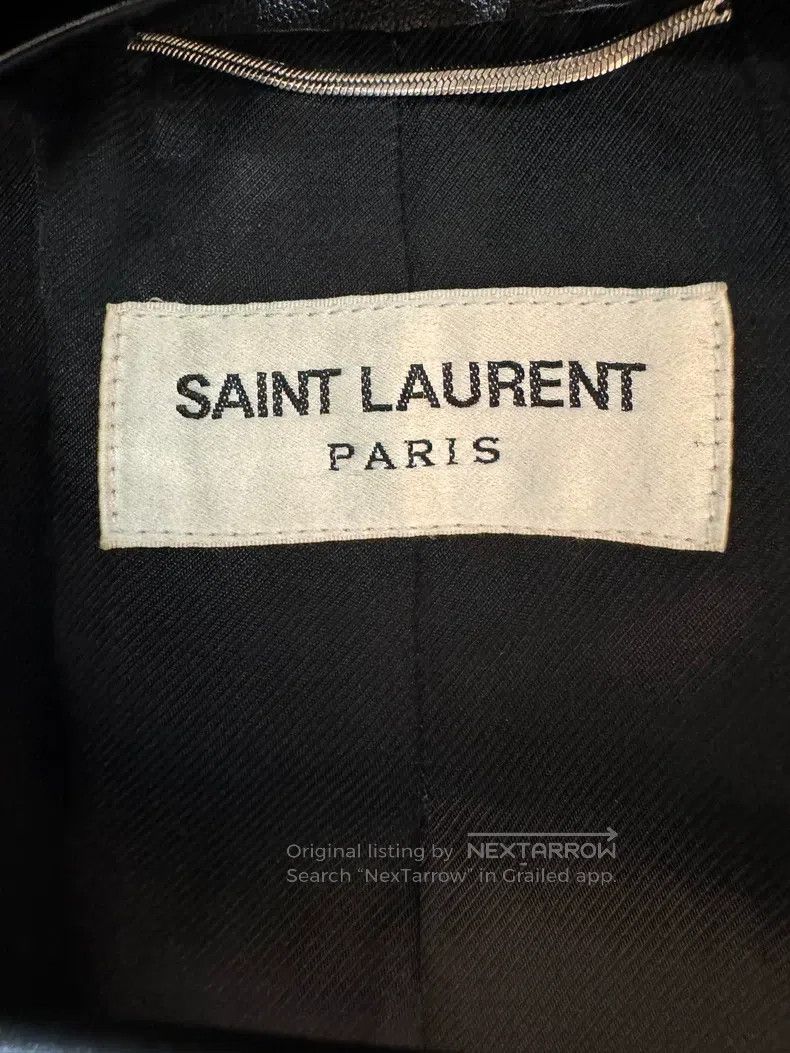 Saint Laurent Paris Saint Laurent Paris Hunting Style Quinn Leather Jacket Size US L / EU 52-54 / 3 - 4 Thumbnail