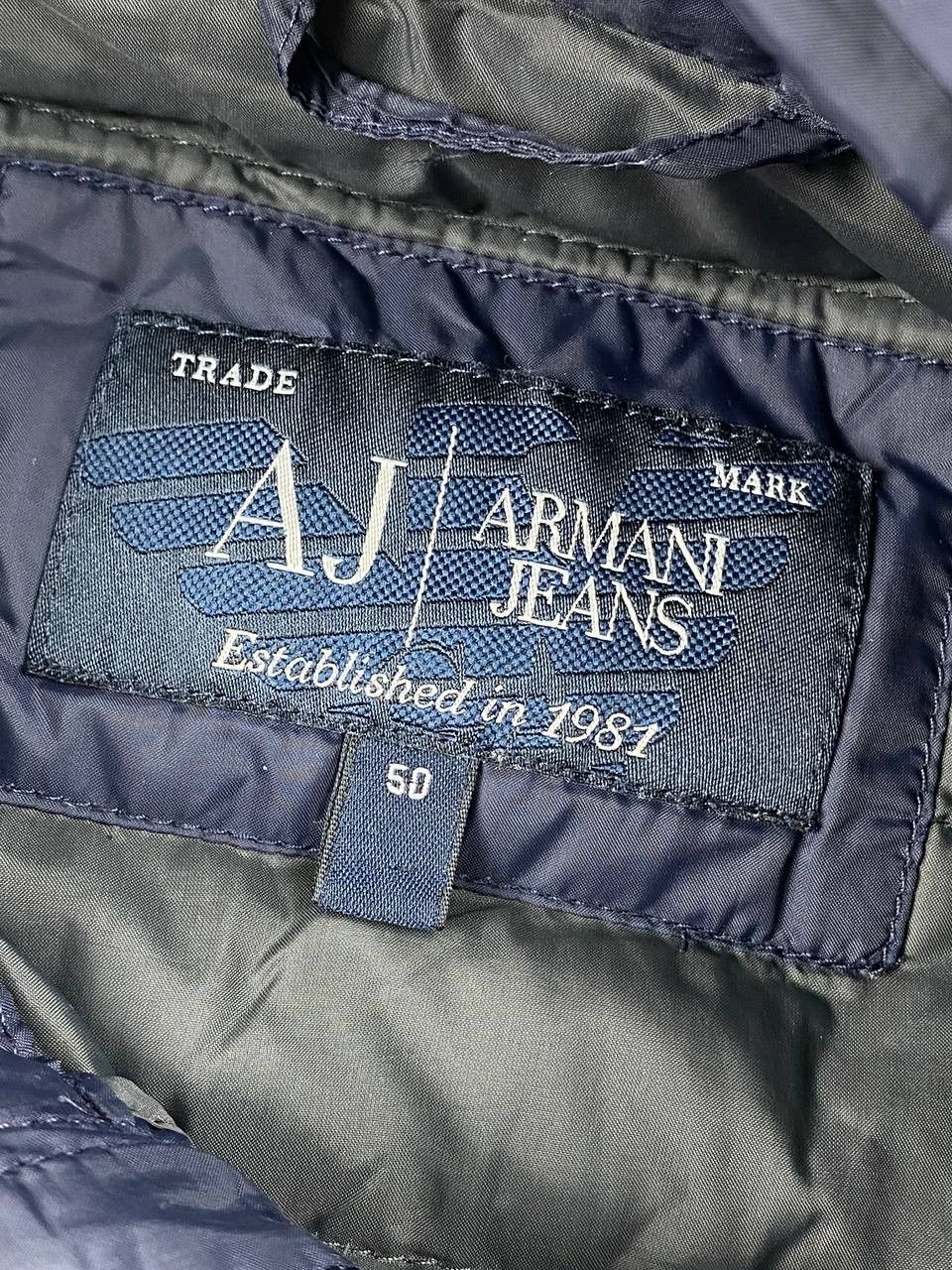 Armani Armani Jeans Down Jacket Men Size 50 Blue Size US M / EU 48-50 / 2 - 5 Thumbnail