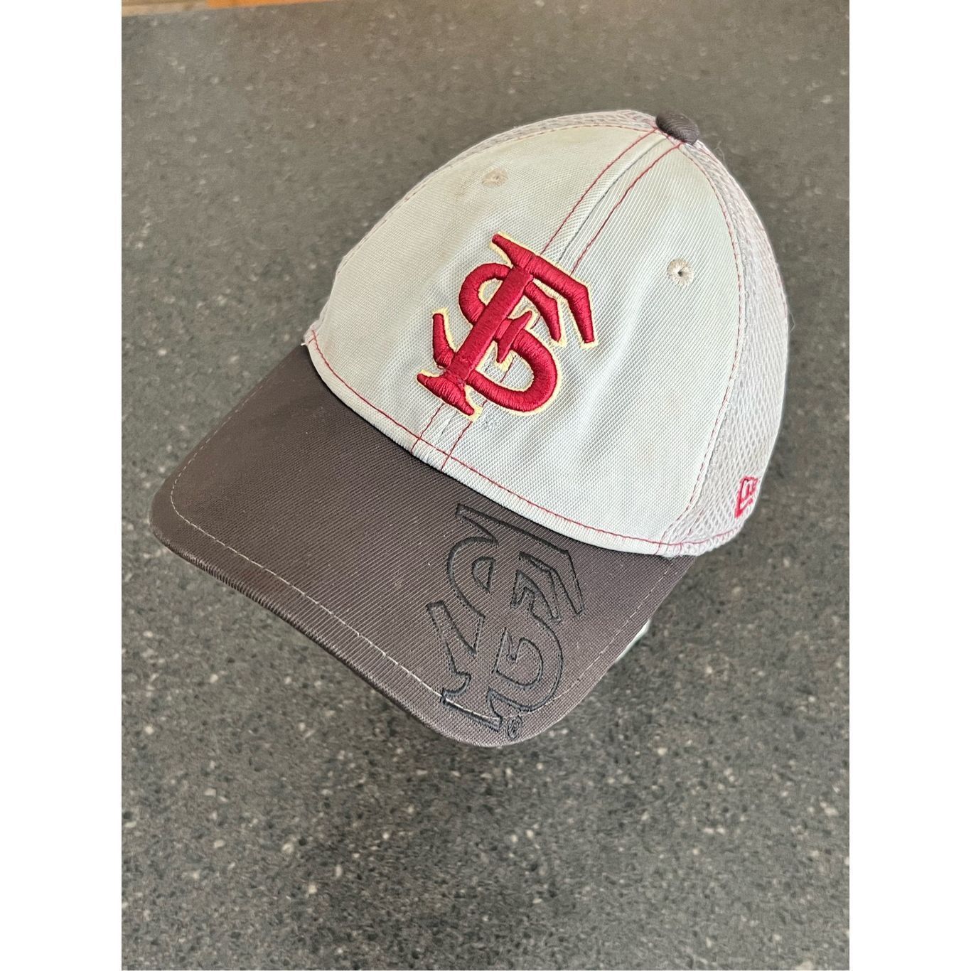 New Era Florida State University FSU Logo embroidered baseball Cap Size ONE SIZE - 4 Thumbnail