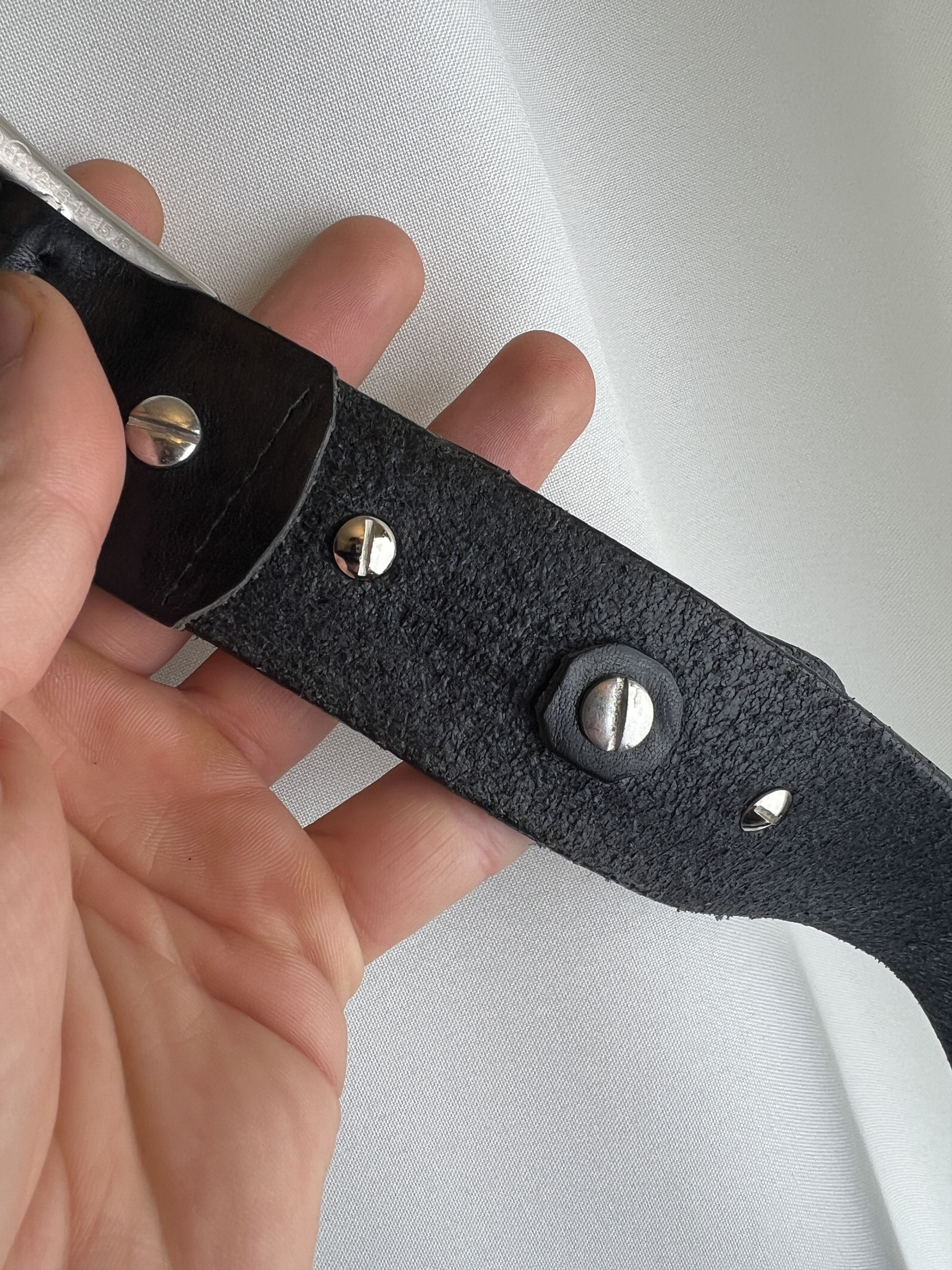 Maison Margiela Martin Margiela "Leather Belt" Size ONE SIZE - 17 Thumbnail