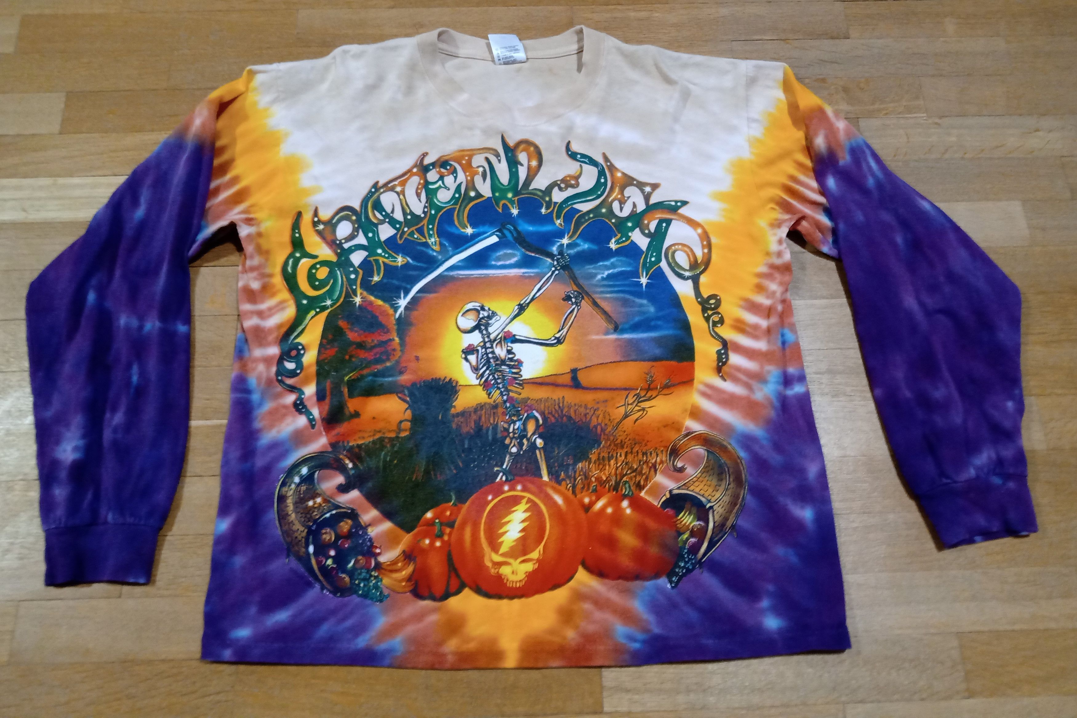 Anvil × Grateful Dead × Vintage Vintage Grateful Dead Long Sleeve Shirt Anvil 1994 Fall Tour Size US M / EU 48-50 / 2 - 1 Thumbnail