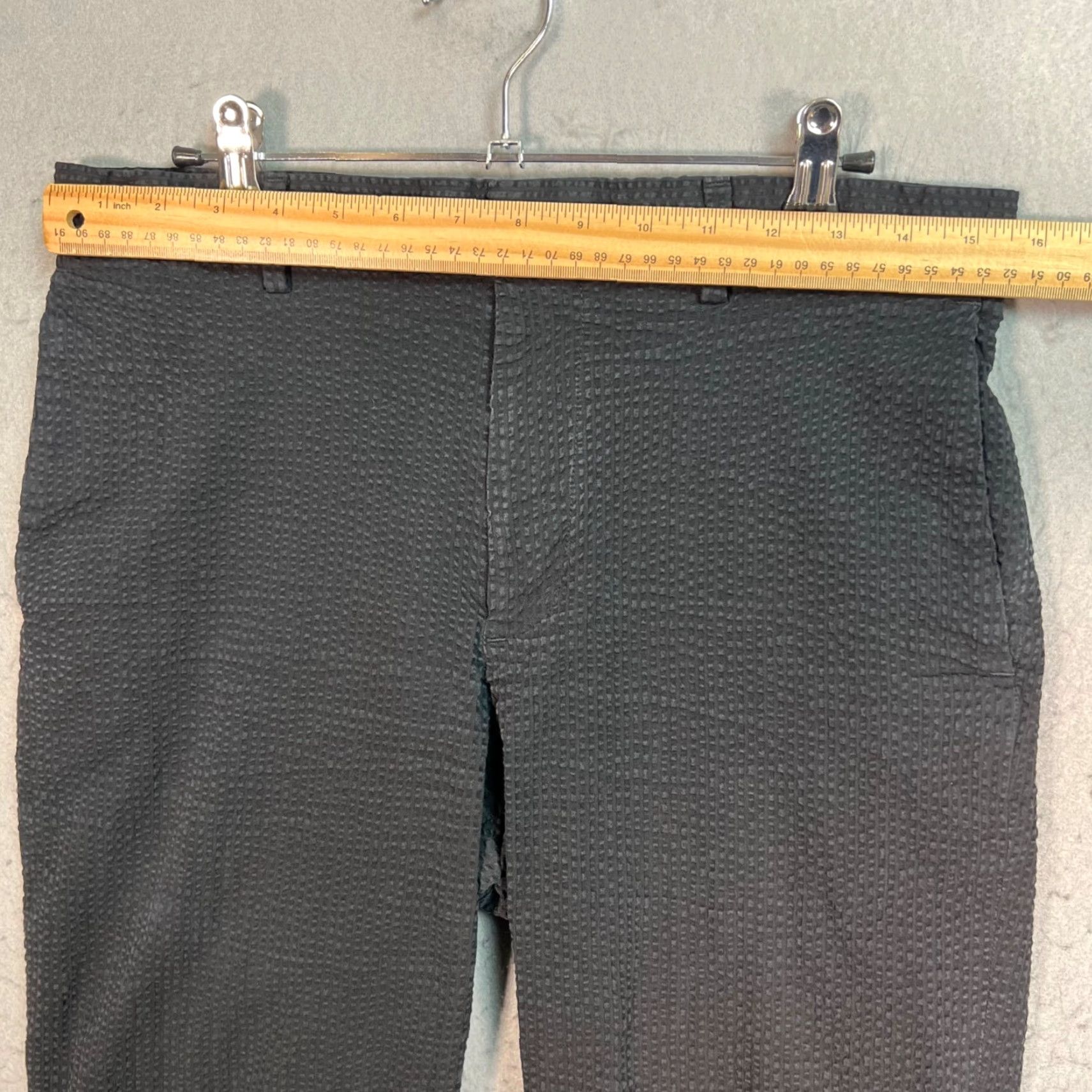 Club Monaco VINTAGE Club Monaco Mens Chino Pants Slim Fit Black Cotton Nylon 33 Adult Mens 33 Black Chino 90s/Conference? Size US 33 - 5 Thumbnail