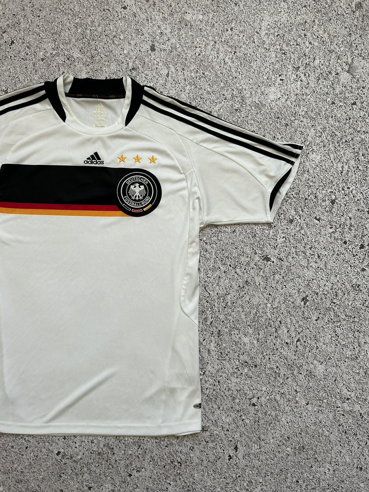 Adidas Vintage Deutschland 2008 2009 home kit Germany Soccer Jersey Size US XL / EU 56 / 4 - 4 Thumbnail