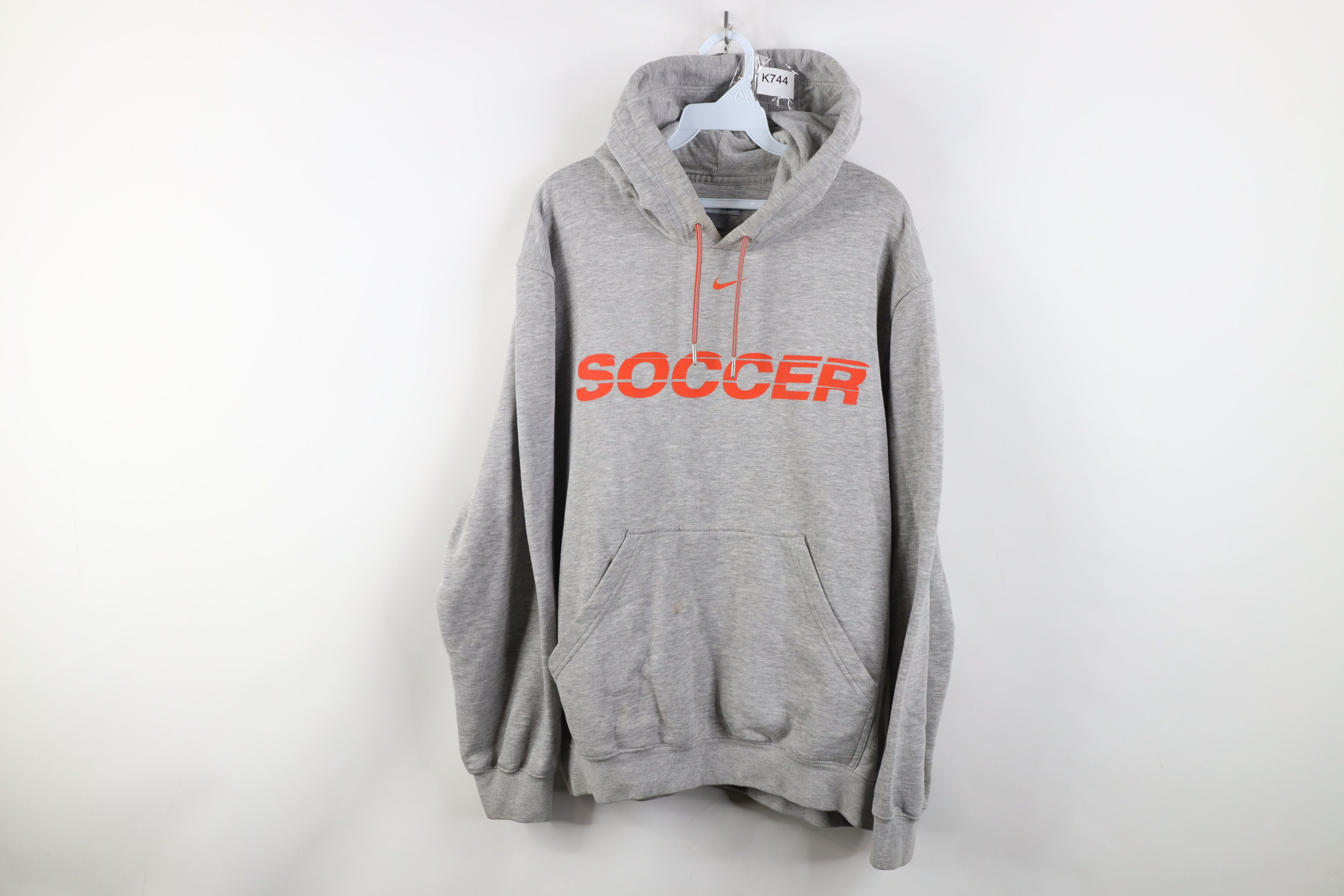 Nike Vintage Y2K Nike Soccer Cetner Swoosh Hoodie Sweatshirt Size US M / EU 48-50 / 2 - 1 Thumbnail
