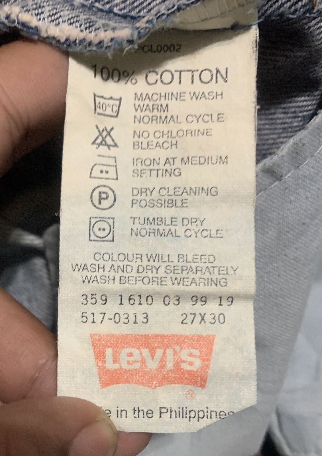 Levi's Vintage 90s Levis 517 Flare Bootcut Jeans Distressed Size US 27 - 7 Thumbnail