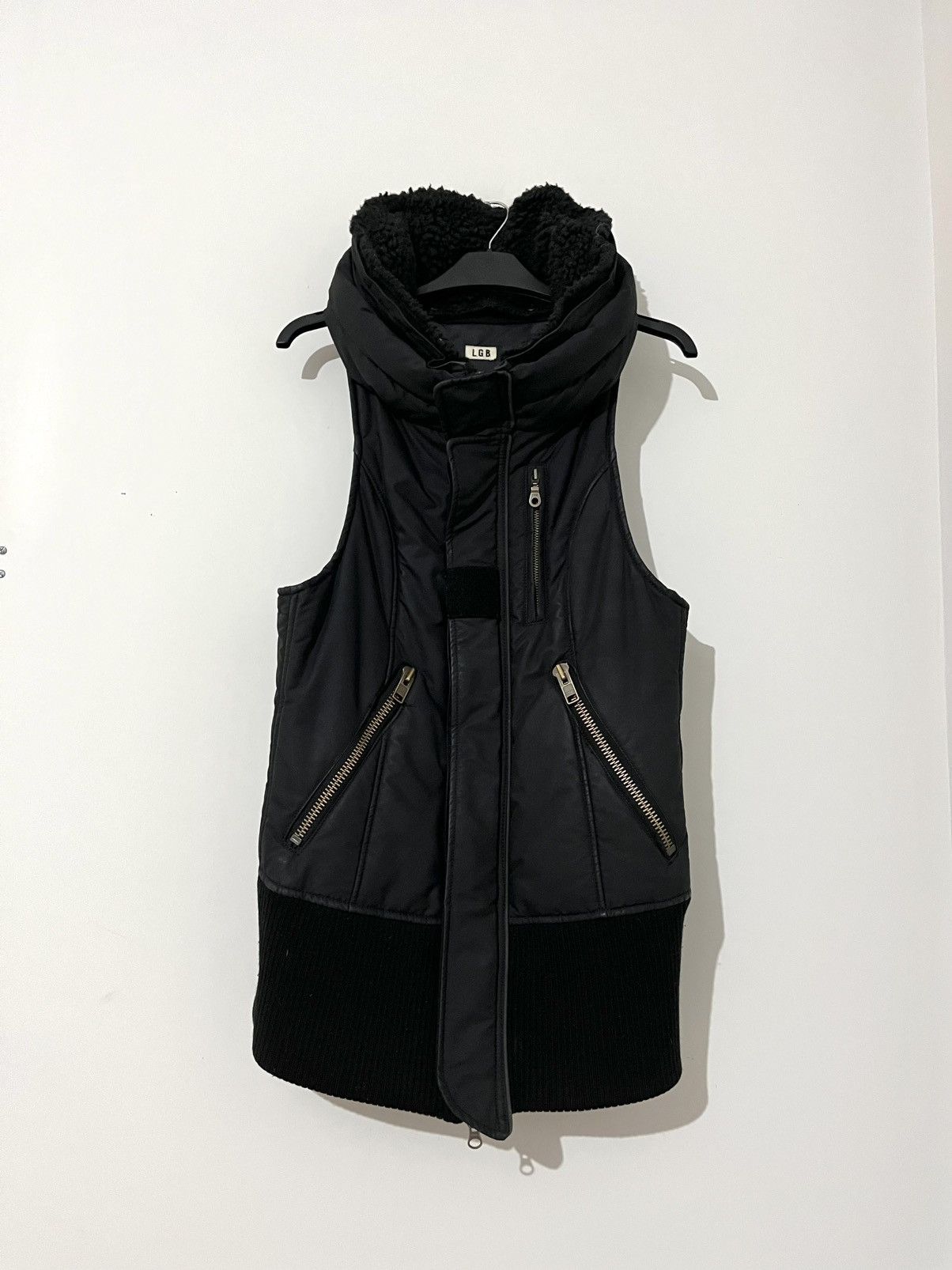 Le Grande Bleu (L.G.B.) L.G.B leather vest/holster | Grailed
